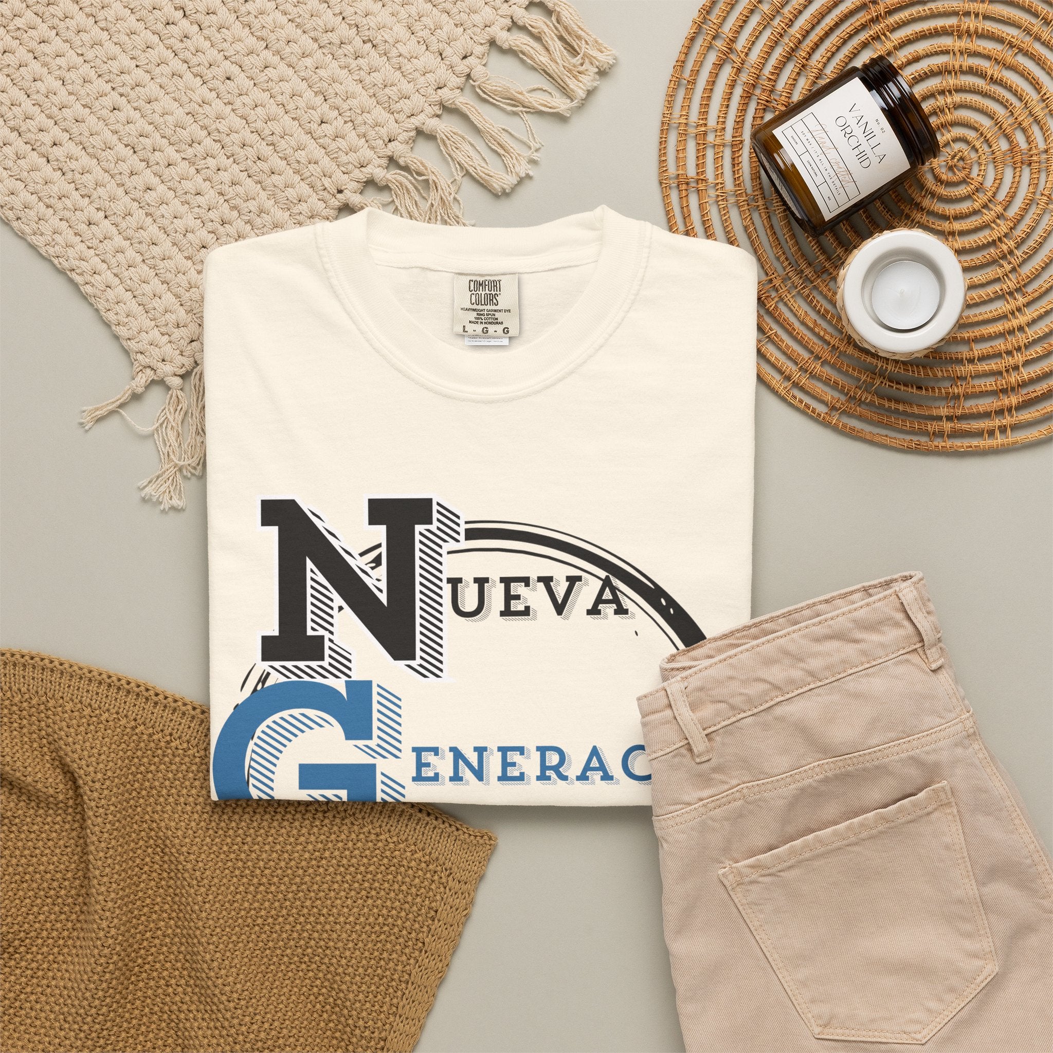 Romanos 1:16 Camisa de Hombres  — "Nueva Generación" Faith T‑Shirt