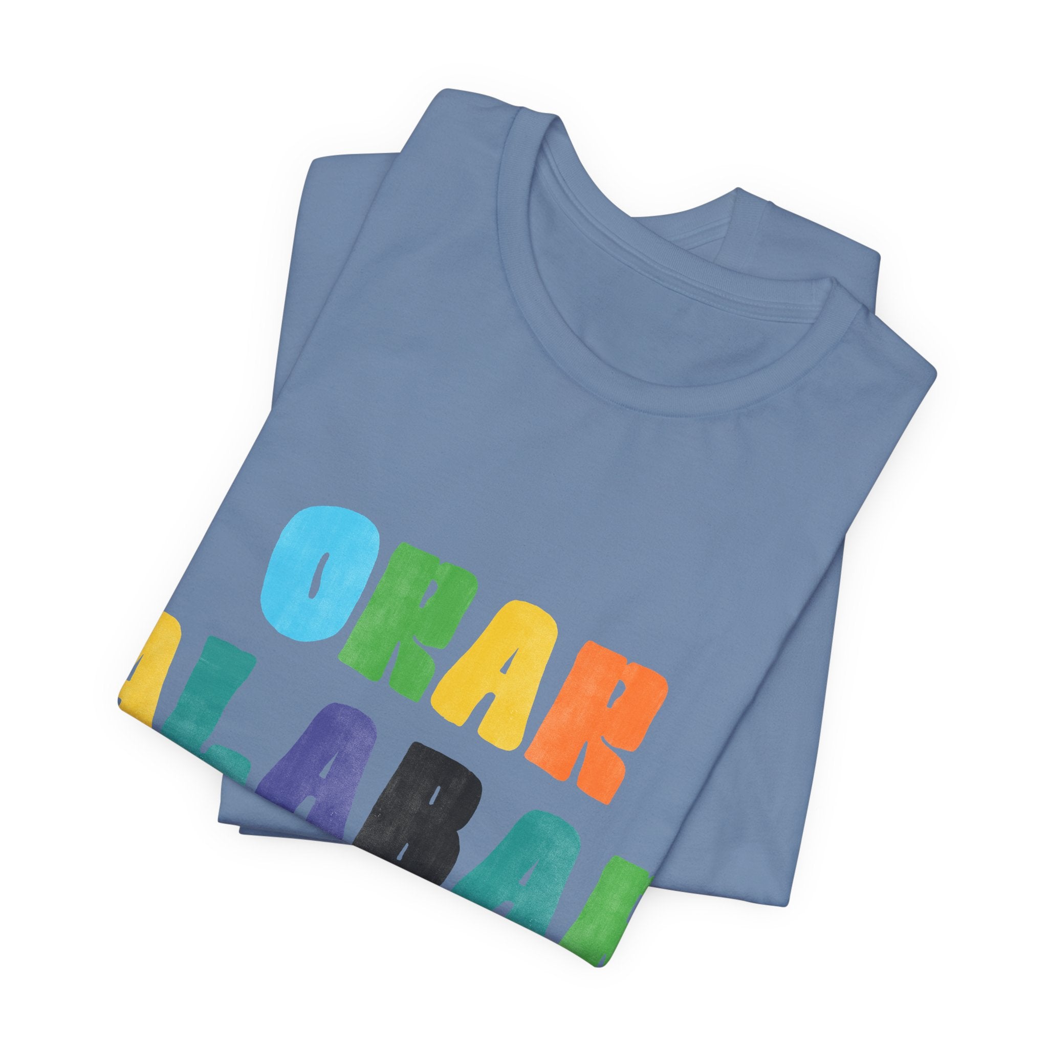 Men's Bilingual "Orar Alabar Repeat" T-Shirt – Camisa de hombres Bilingüe