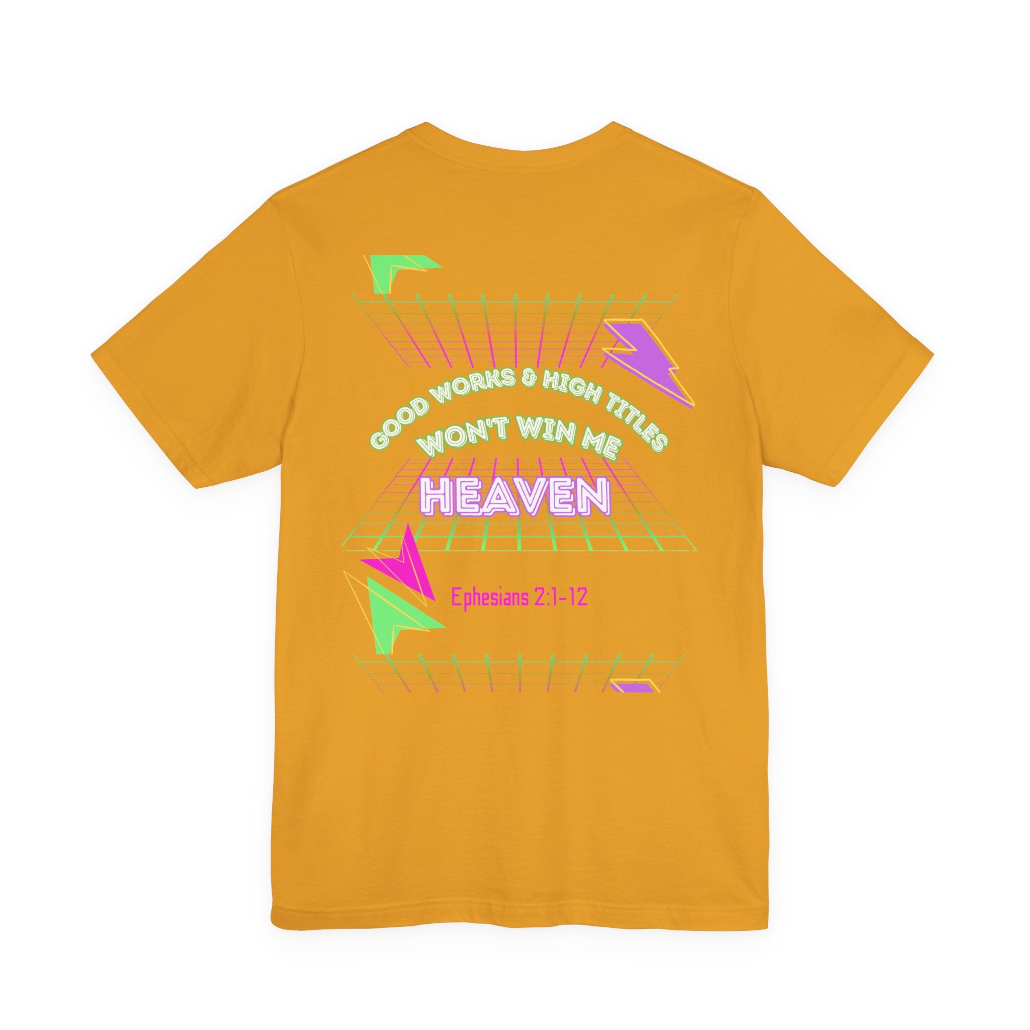 Woman's "Good works" Retro Tee— Ephesians 2:1-12 Retro Christian T-Shirt