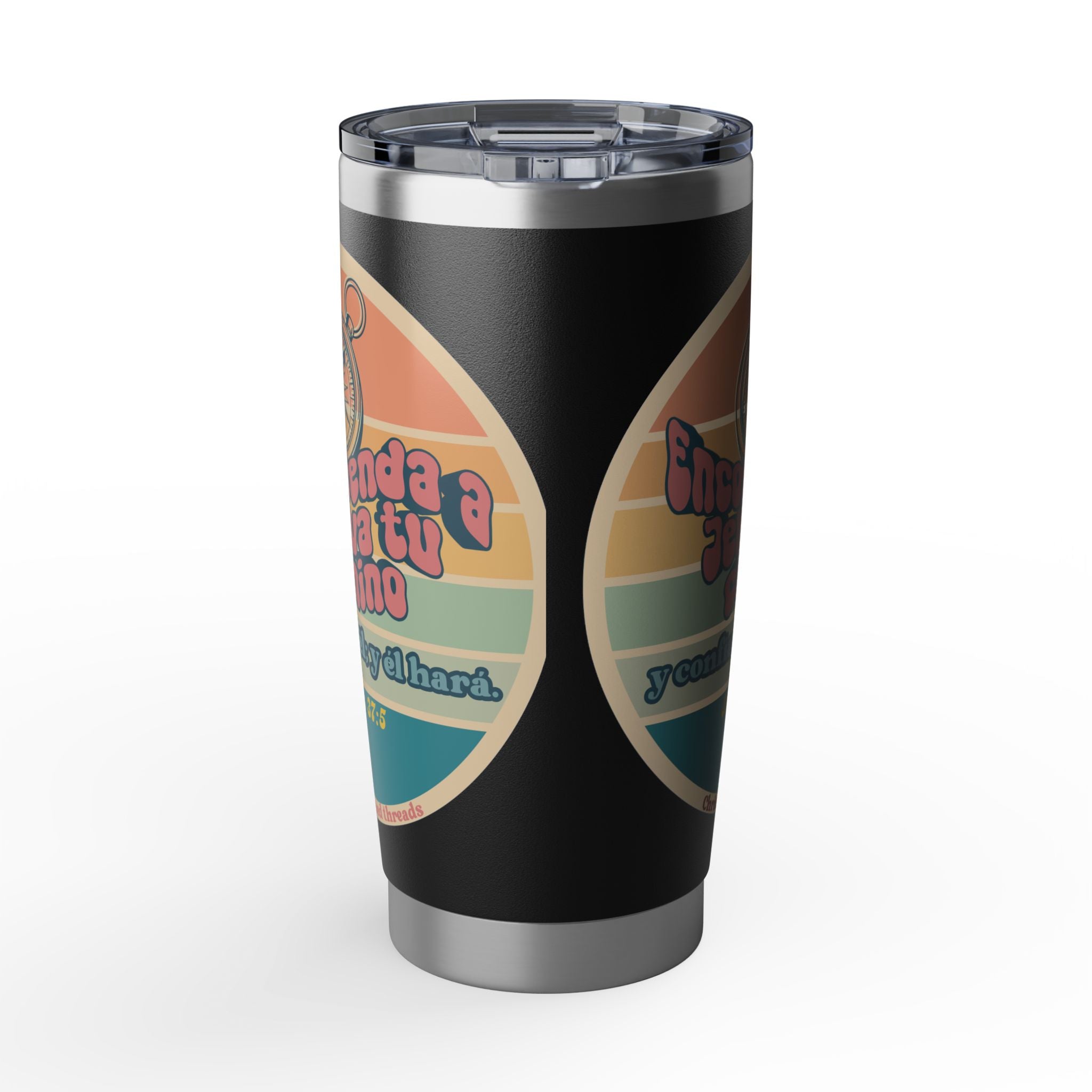 Tumbler - "Encomienda a Jehová tu camino" Diseño Feminina