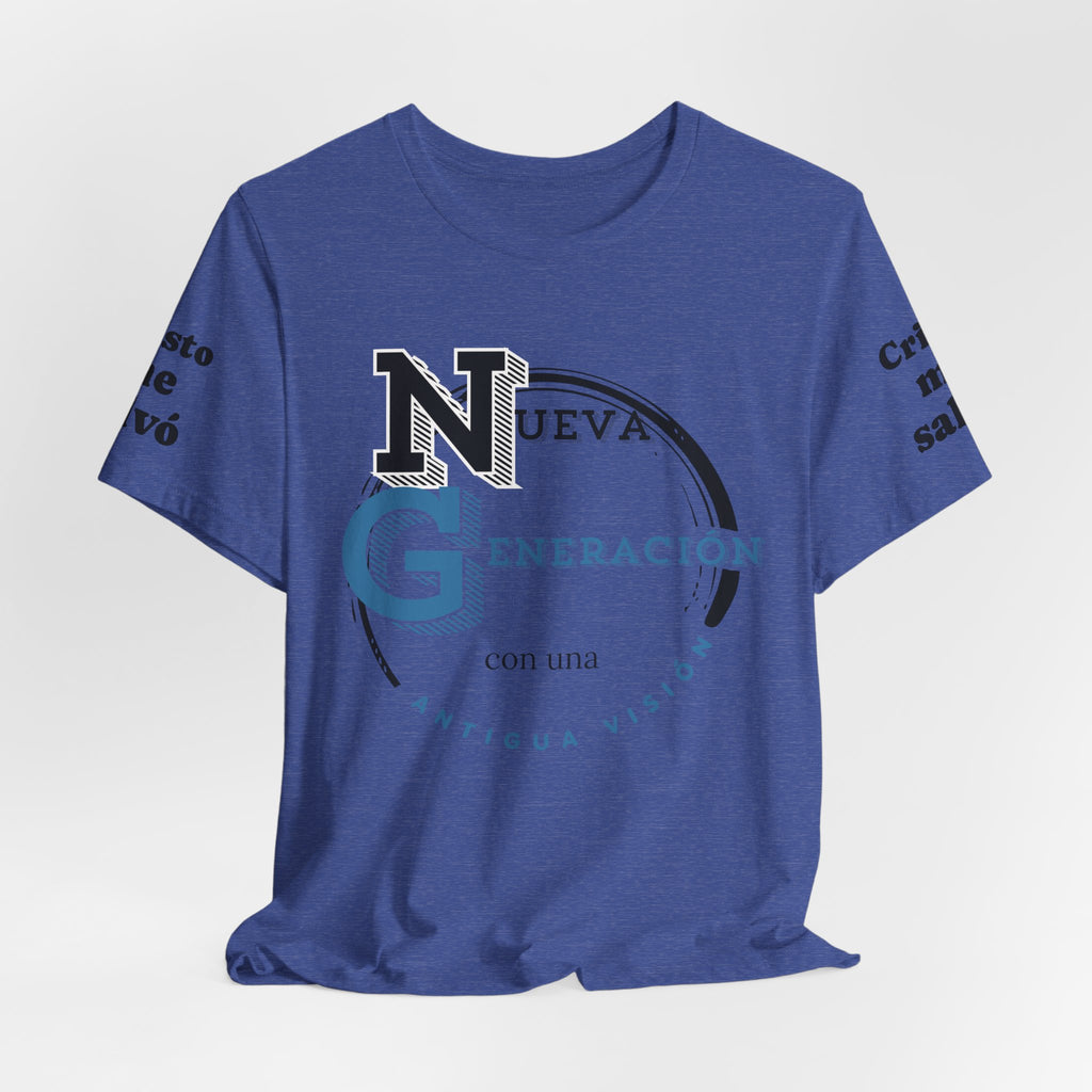 Romanos 1:16 Camisa de Hombres  — "Nueva Generación" Faith T‑Shirt