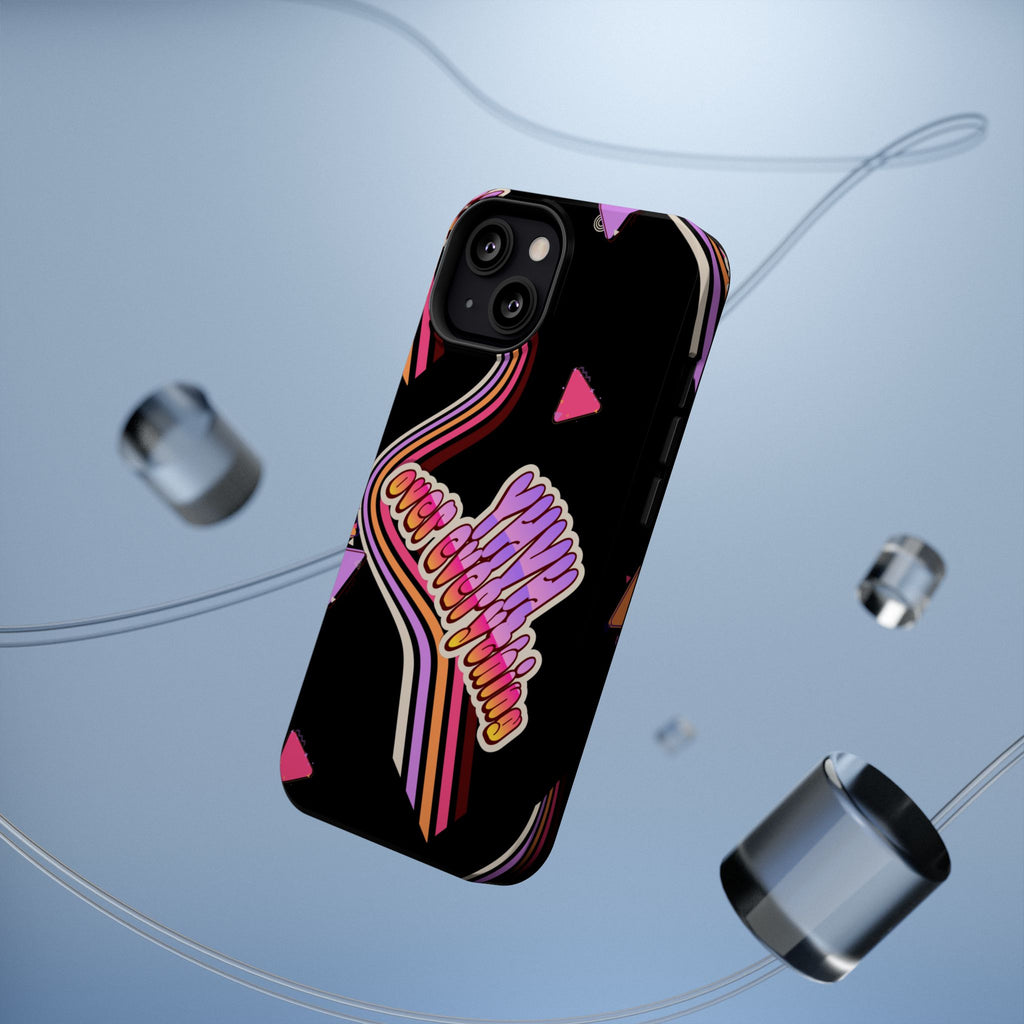 Retro 'YHVH over everything' Magnetic Phone Case — Impact-Resistant Protective Cover