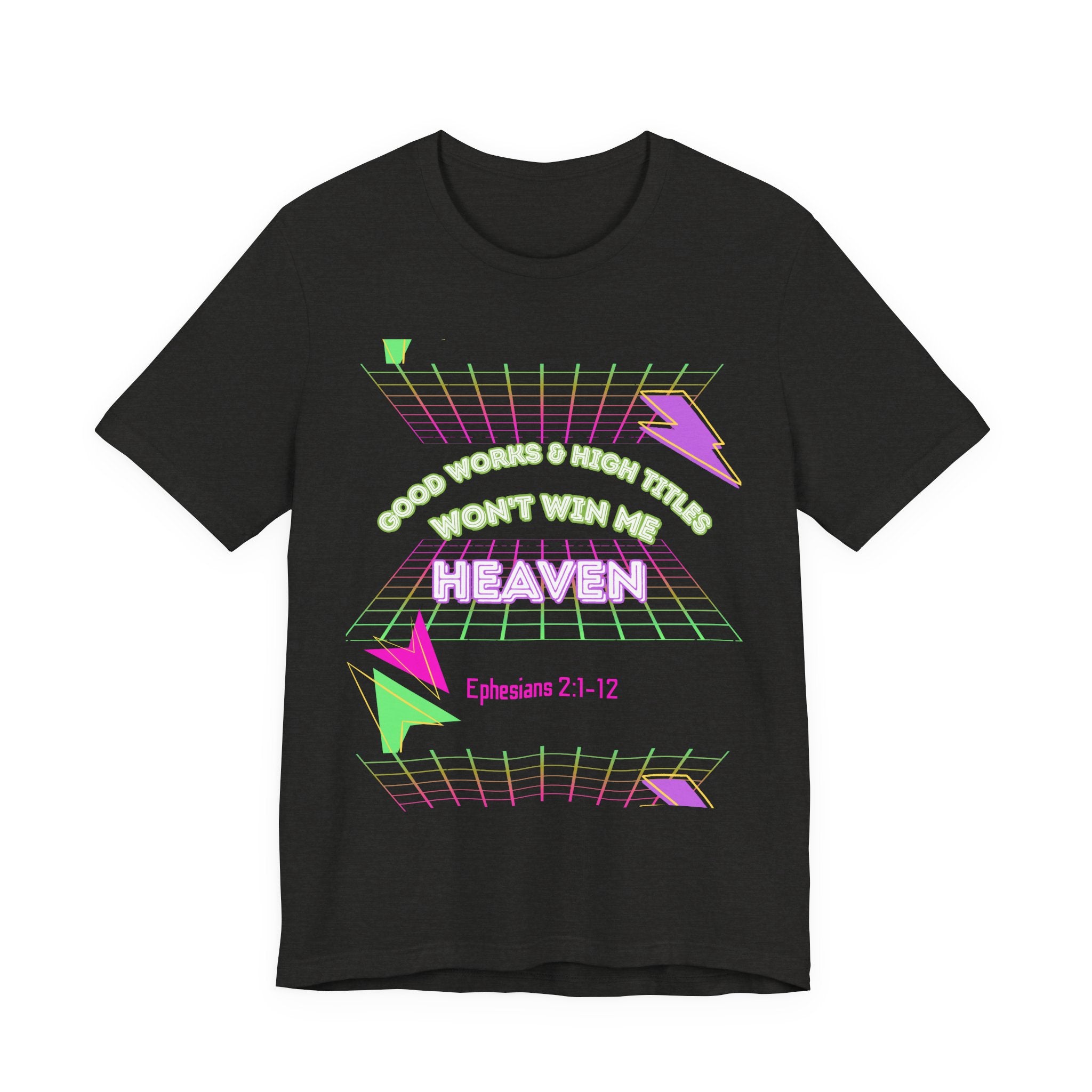 Woman's "Good works" Retro Tee— Ephesians 2:1-12 Retro Christian T-Shirt