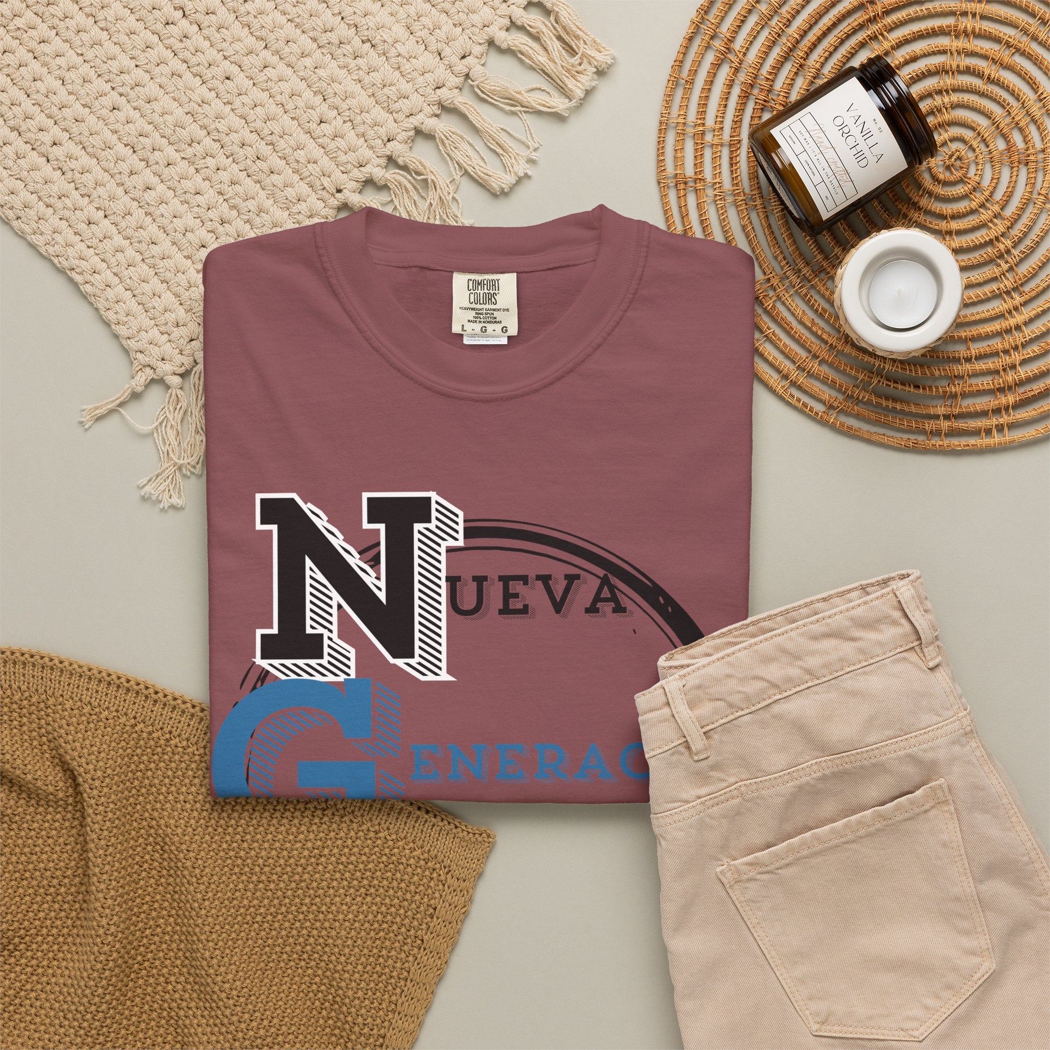 Romanos 1:16 Camisa de Hombres  — "Nueva Generación" Faith T‑Shirt