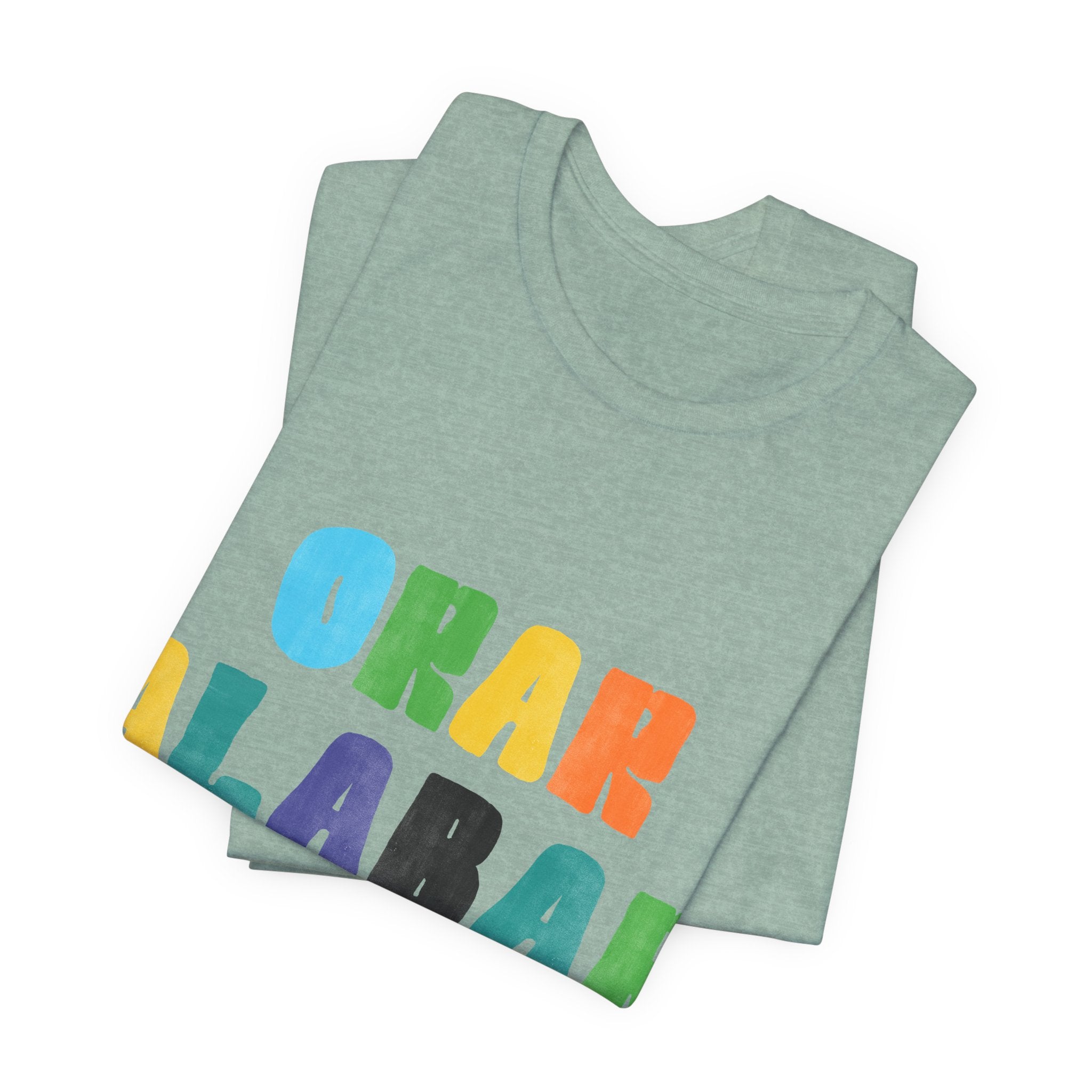 Men's Bilingual "Orar Alabar Repeat" T-Shirt – Camisa de hombres Bilingüe