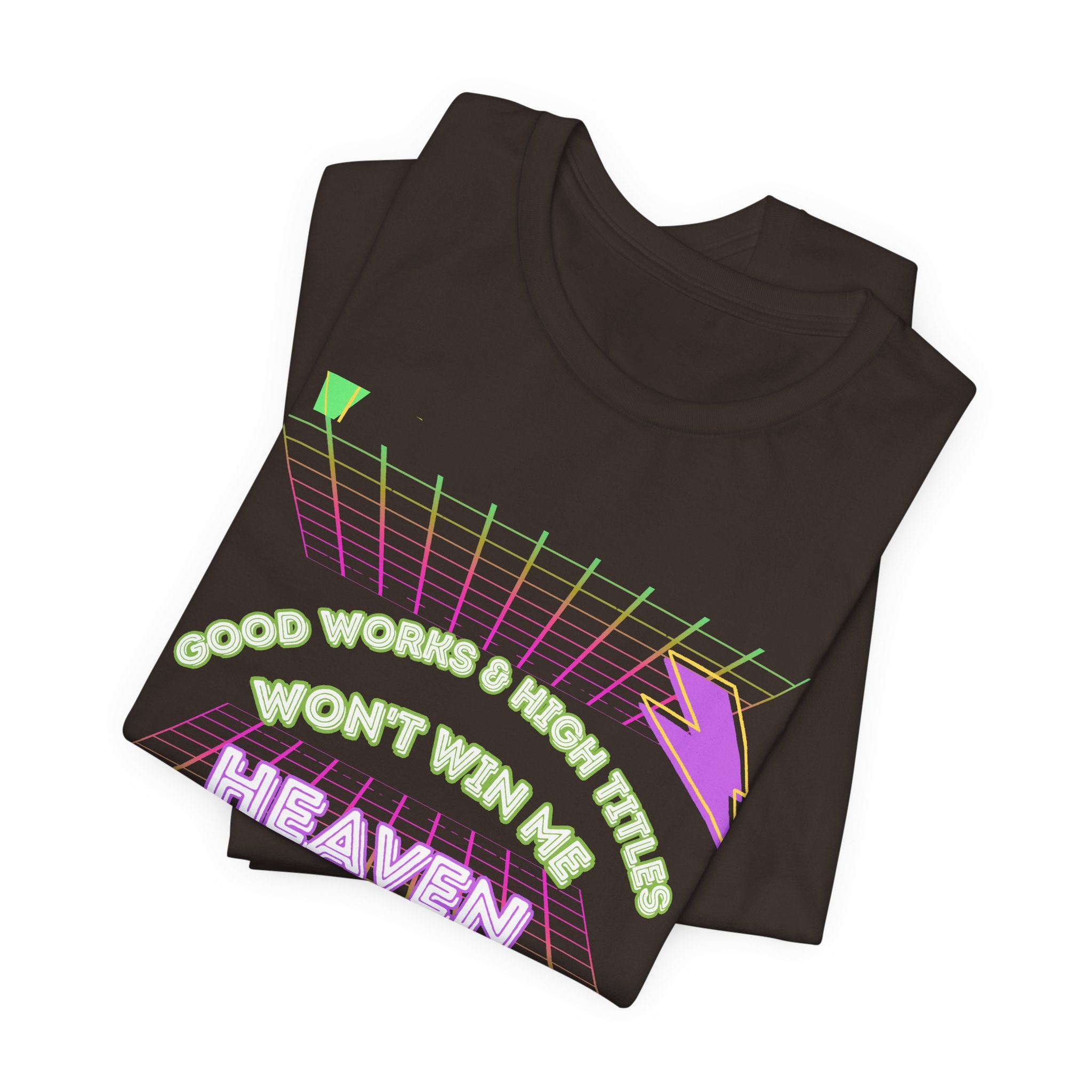 Woman's "Good works" Retro Tee— Ephesians 2:1-12 Retro Christian T-Shirt