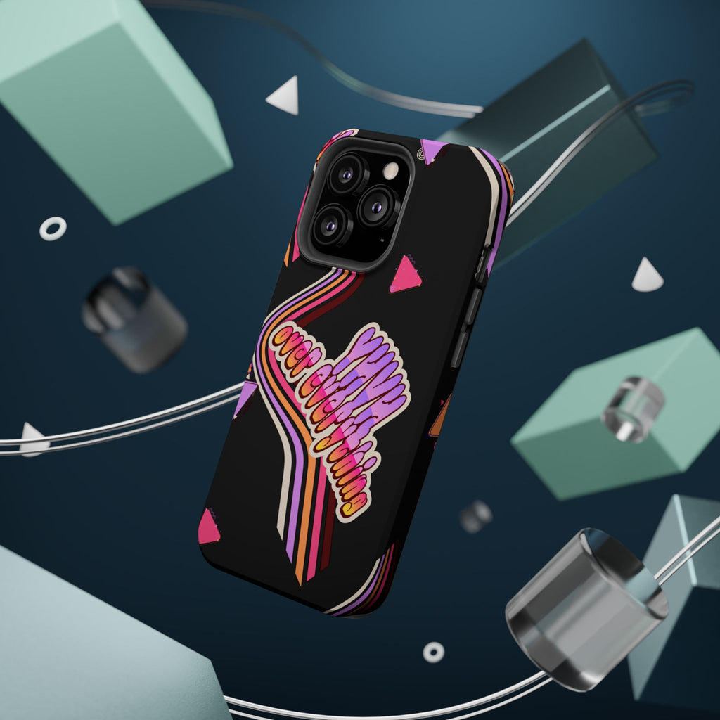 Retro 'YHVH over everything' Magnetic Phone Case — Impact-Resistant Protective Cover