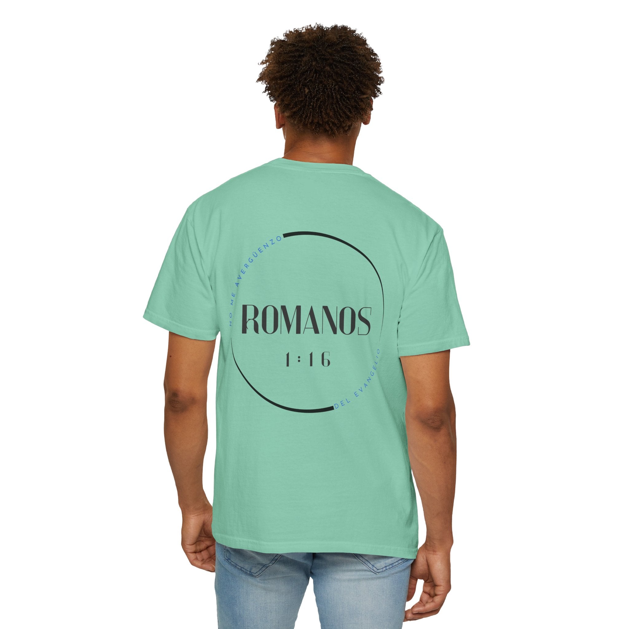 Romanos 1:16 Camisa de Hombres  — "Nueva Generación" Faith T‑Shirt