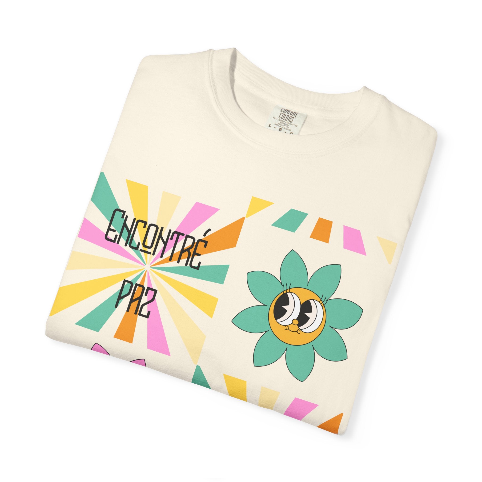 Woman's Spanish "Encontré paz en Jesús"- Camisa Retro Español
