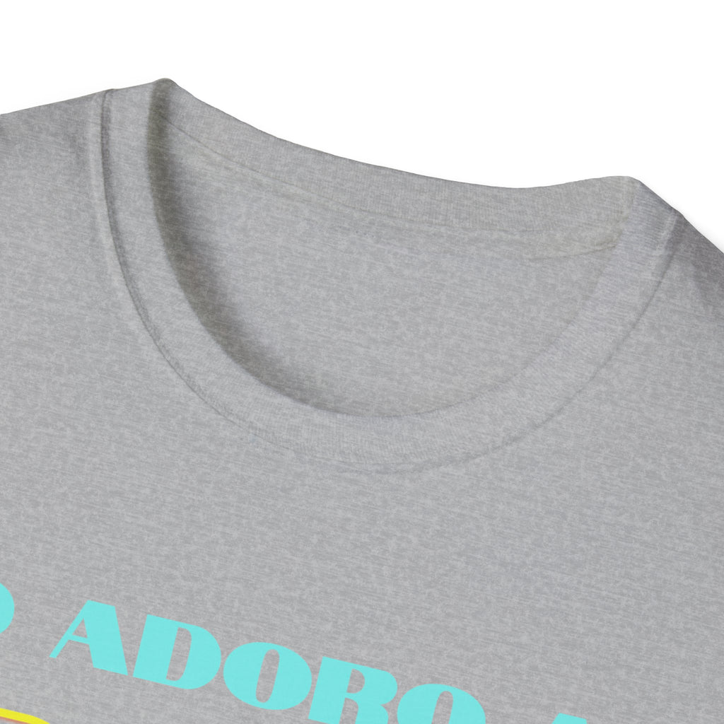 "Yo adoro al Dios verdadero" Camisa Retro —  "Y estos tres son uno" 1Juan 5:7
