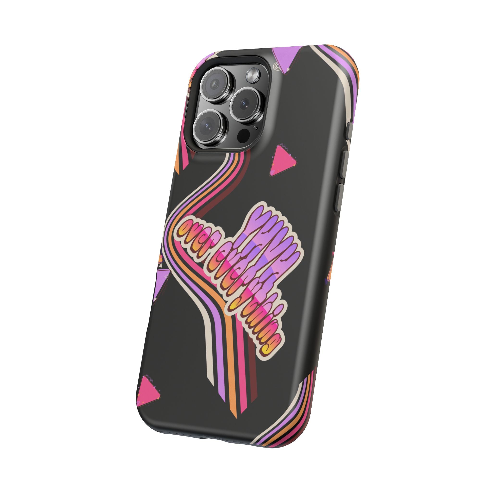 Retro 'YHVH over everything' Magnetic Phone Case — Impact-Resistant Protective Cover