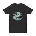 Men's 'Born Again' T-Shirt — Retro Christian Faith Tee (John 3:5)