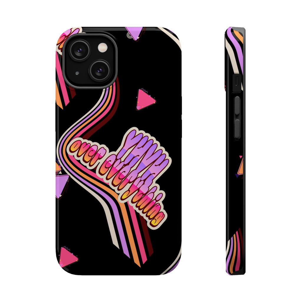 Retro 'YHVH over everything' Magnetic Phone Case — Impact-Resistant Protective Cover