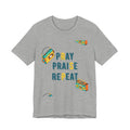 Pray Praise Repeat T-Shirt — Vintage Boombox Christian Tee