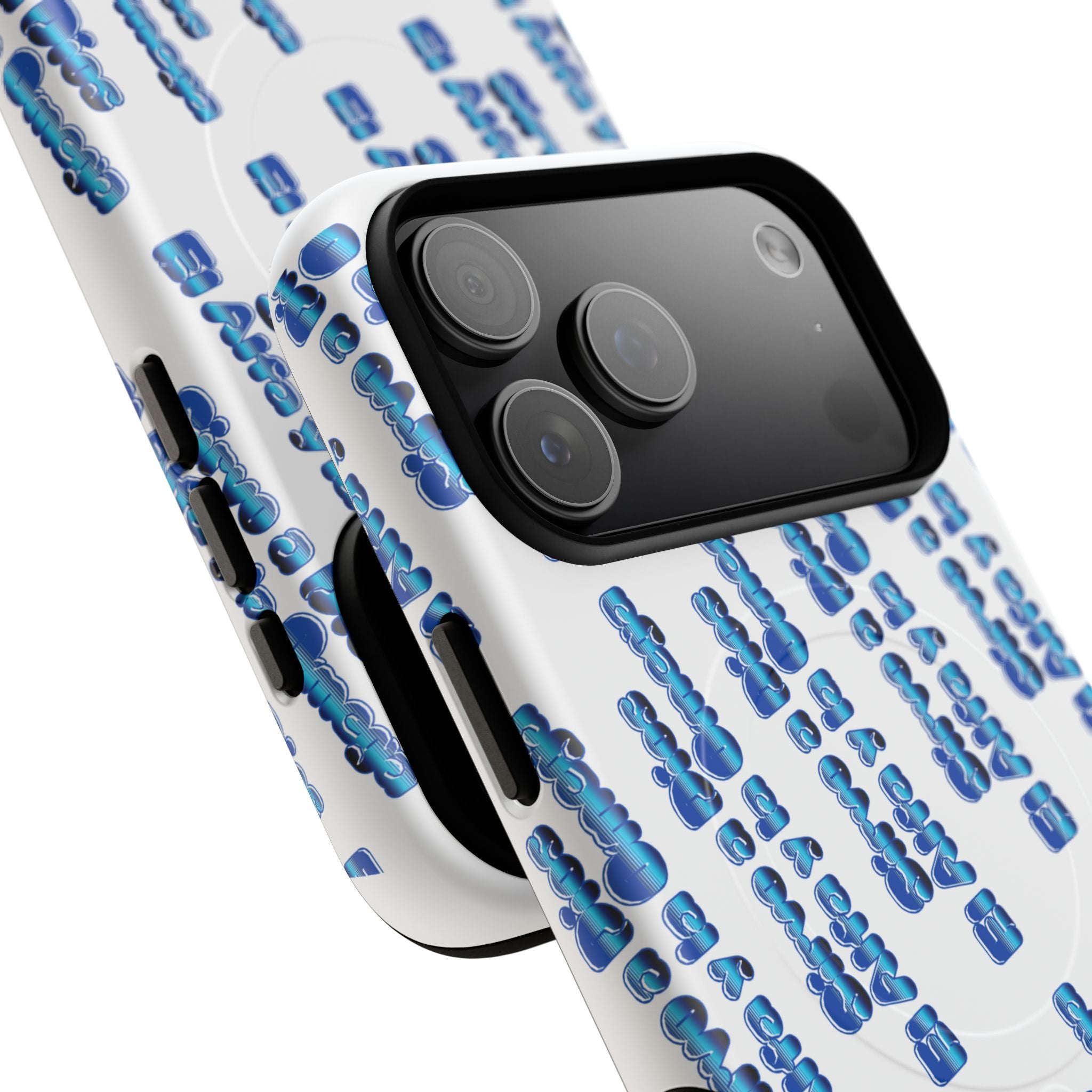 Magnetico Protección de Telefono — 'Yo sirvo a Dios el Alfa y Omega