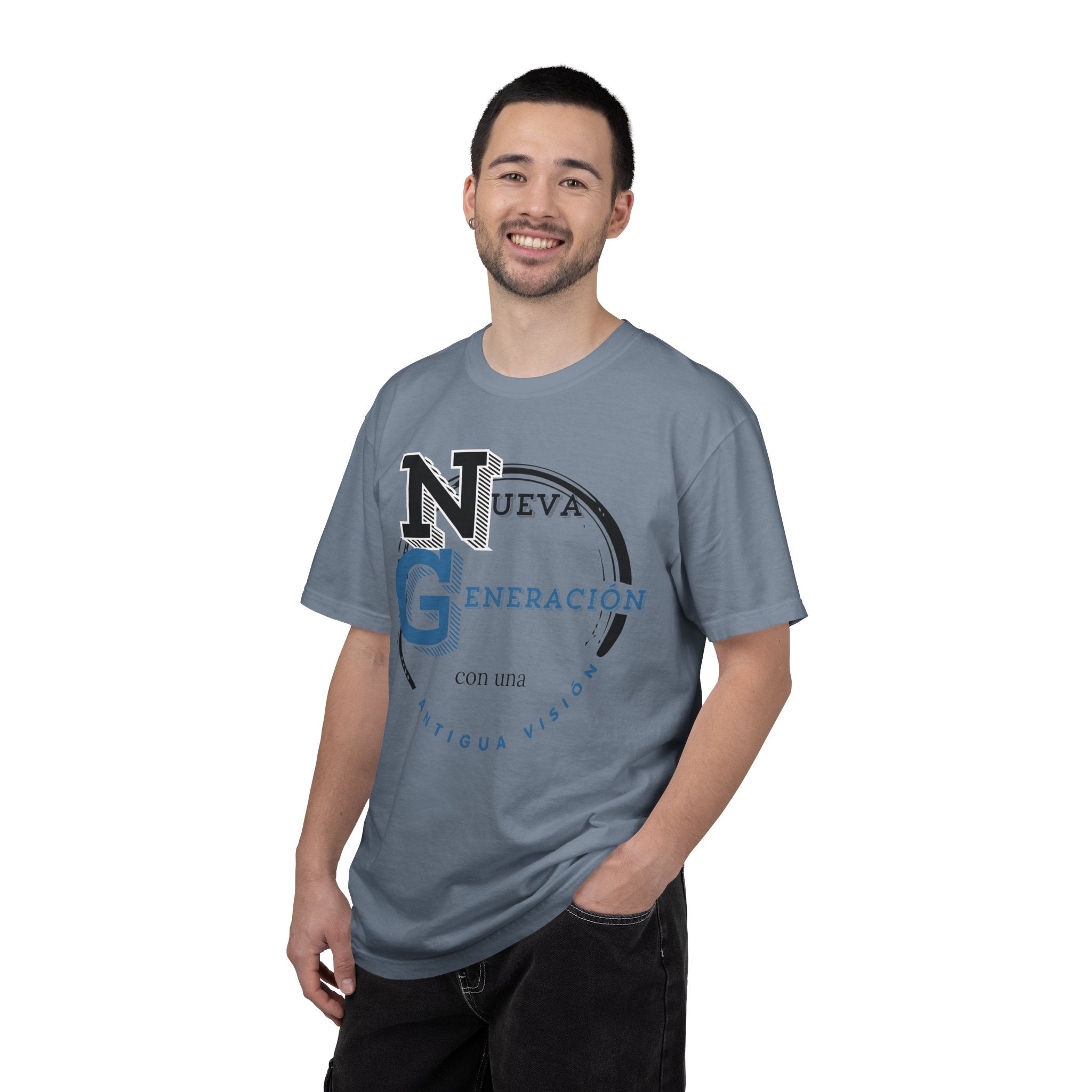Romanos 1:16 Camisa de Hombres  — "Nueva Generación" Faith T‑Shirt