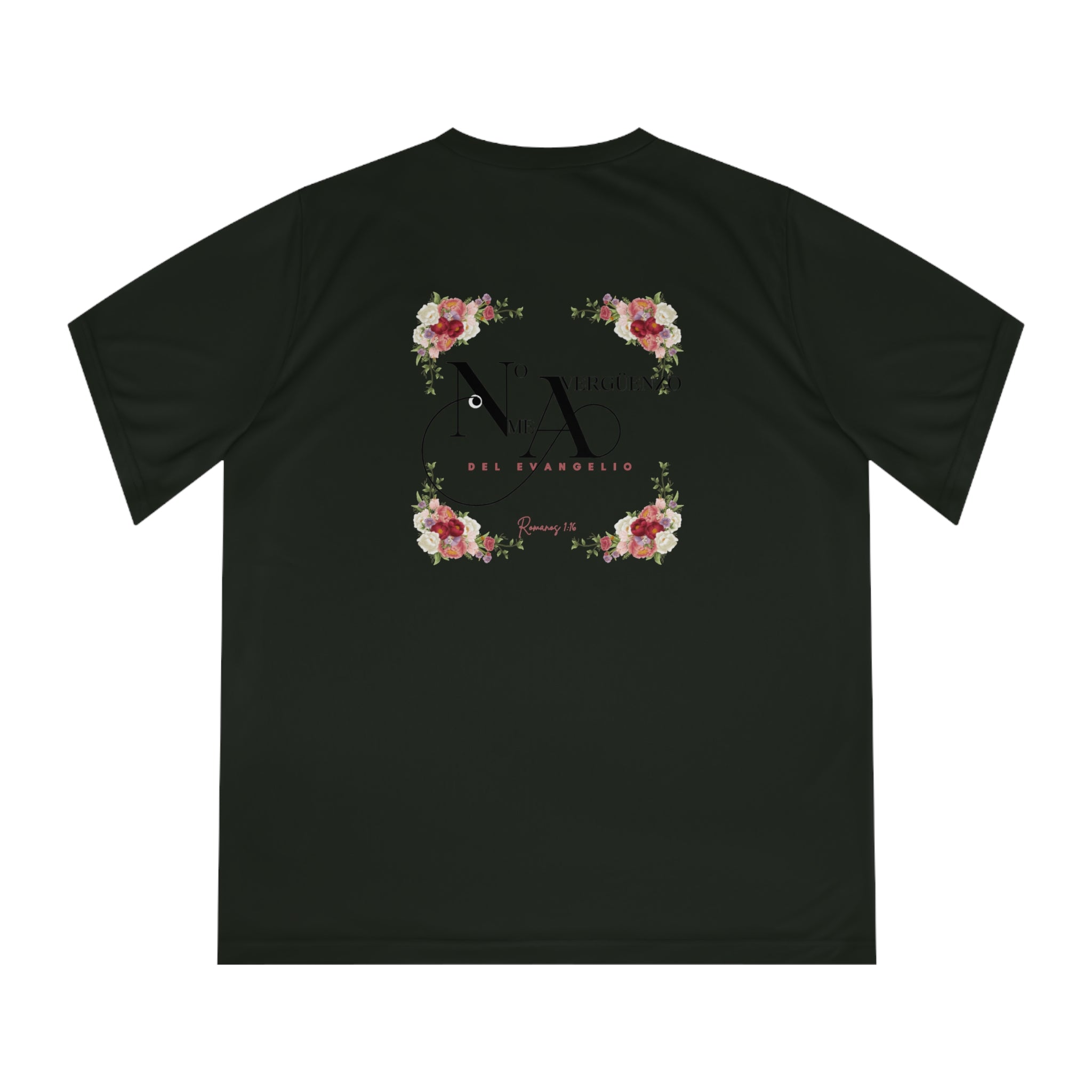 Woman's Spanish Floral Tee — "Nueva generación con una antigua visión"