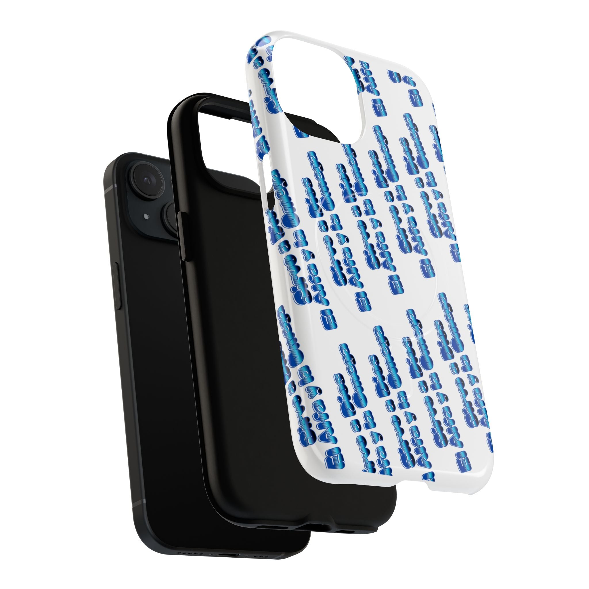 Magnetico Protección de Telefono — 'Yo sirvo a Dios el Alfa y Omega