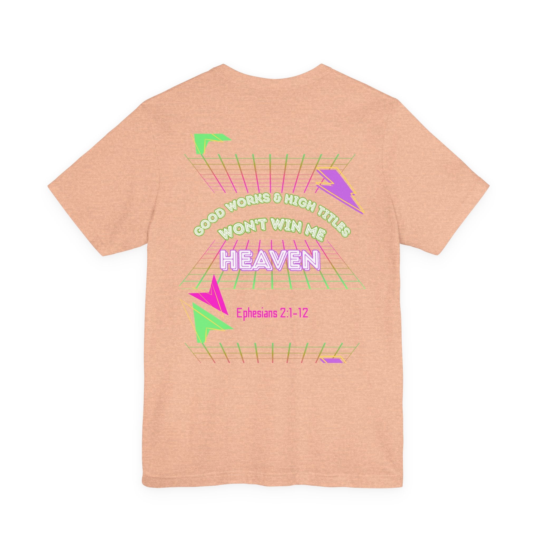 Woman's "Good works" Retro Tee— Ephesians 2:1-12 Retro Christian T-Shirt
