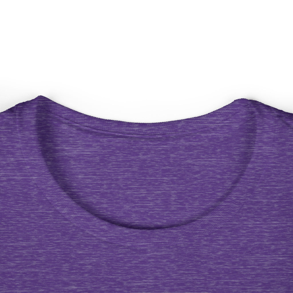 Woman's "Born Again" Tee — Retro Pink Christian Women’s T‑Shirt