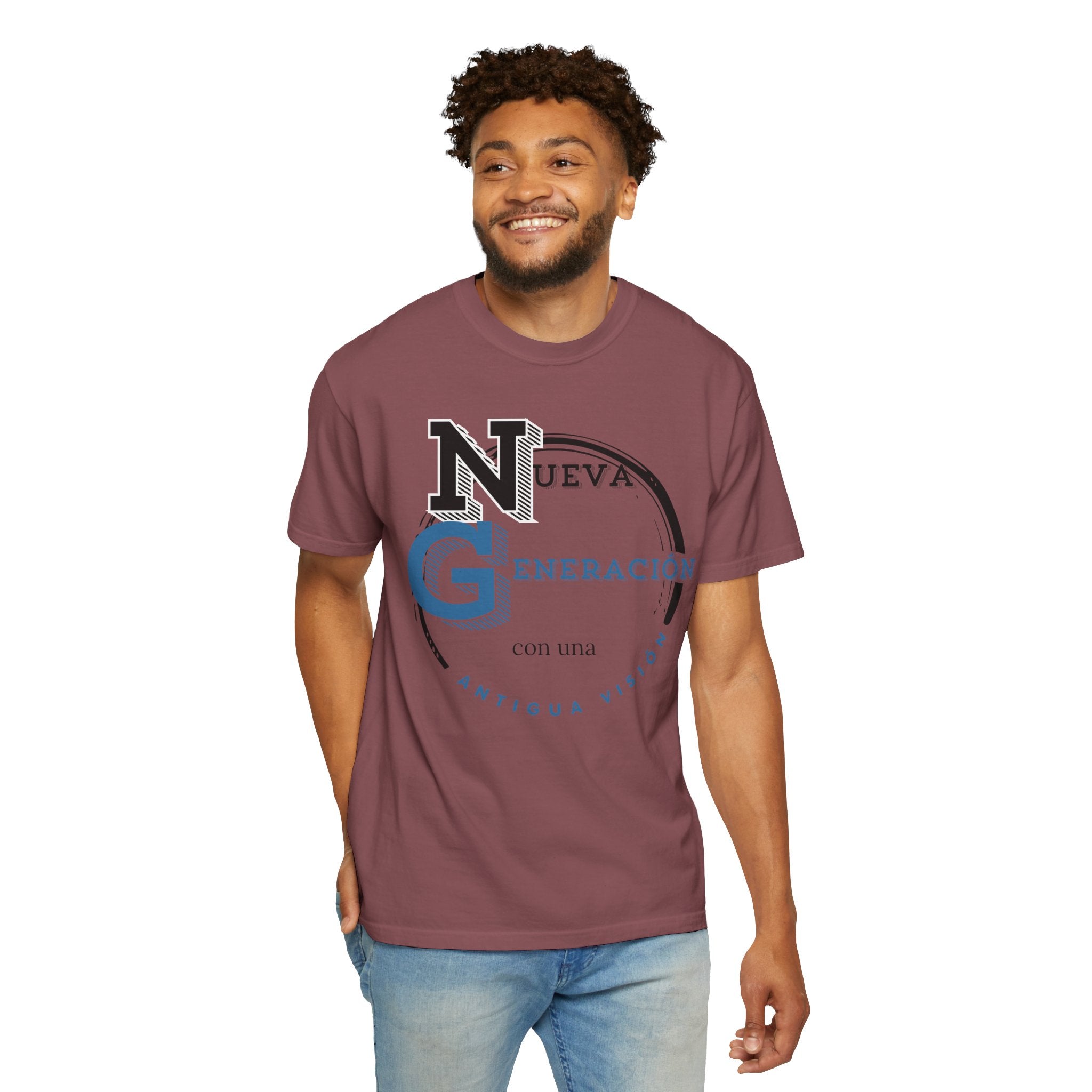 Romanos 1:16 Camisa de Hombres  — "Nueva Generación" Faith T‑Shirt