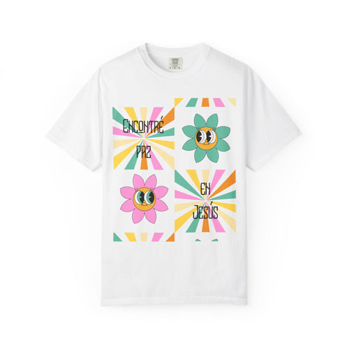 "Encontré paz en Jesús"- Camisa- Mujeres- Retro Español