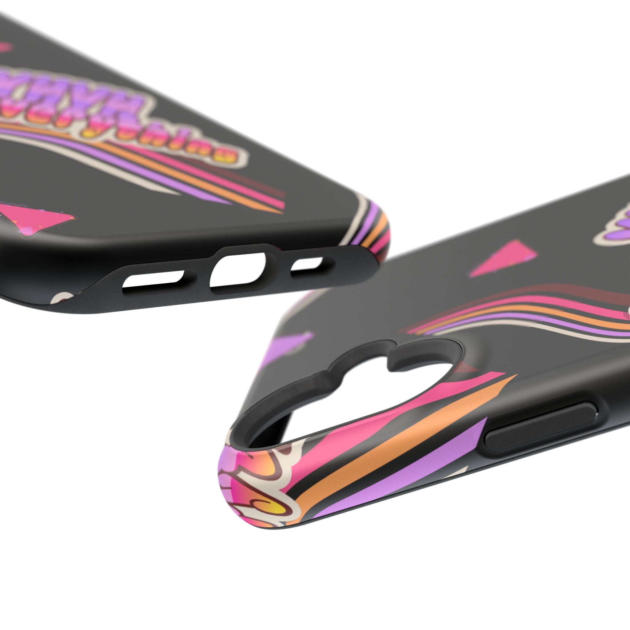 Retro 'YHVH over everything' Magnetic Phone Case — Impact-Resistant Protective Cover