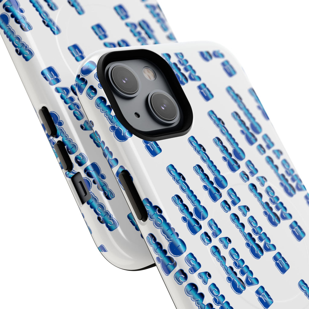 Magnetico Protección de Telefono — 'Yo sirvo a Dios el Alfa y Omega