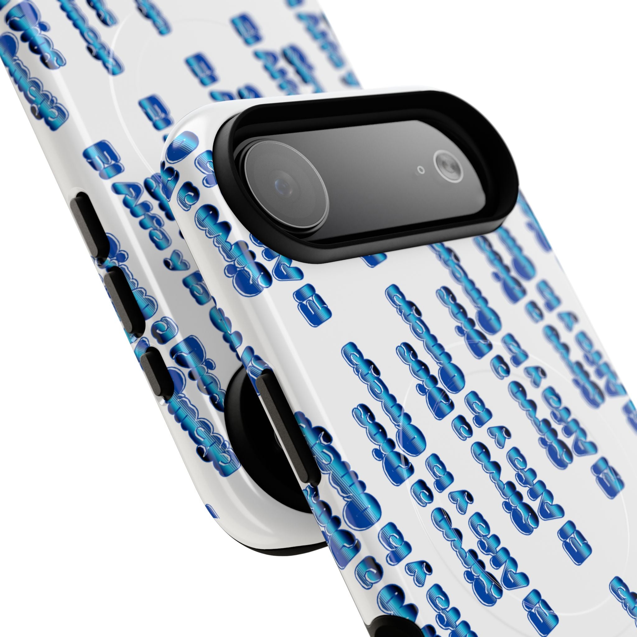 Magnetico Protección de Telefono — 'Yo sirvo a Dios el Alfa y Omega
