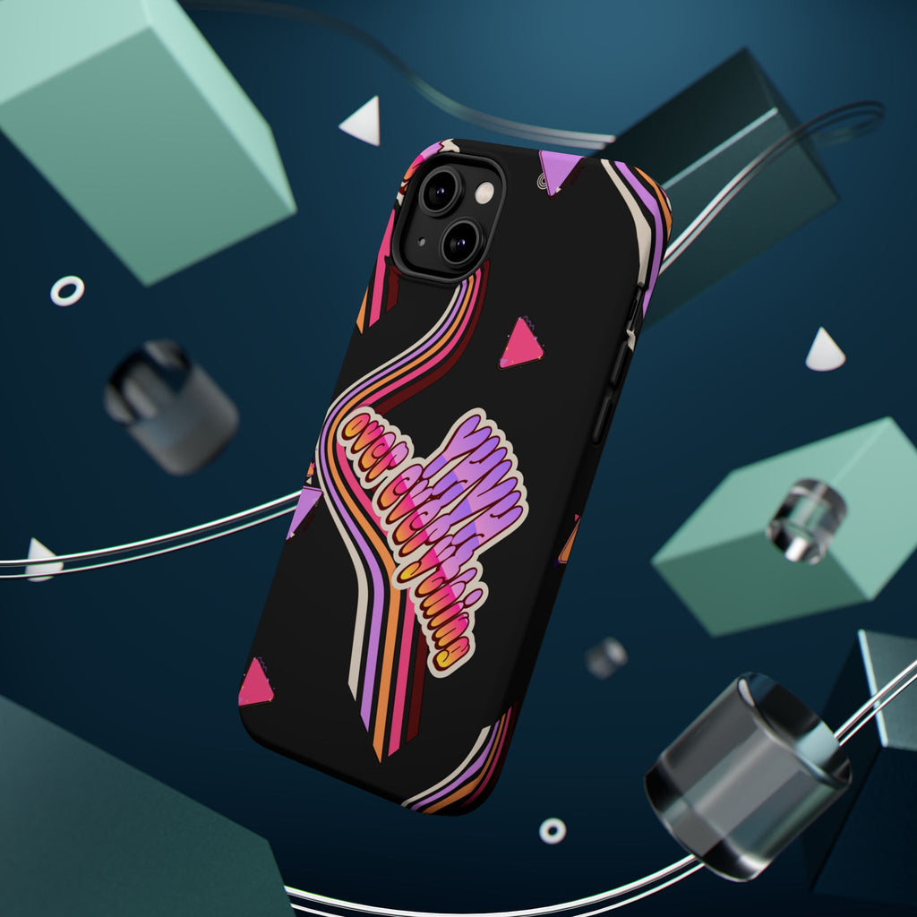 Retro 'YHVH over everything' Magnetic Phone Case — Impact-Resistant Protective Cover