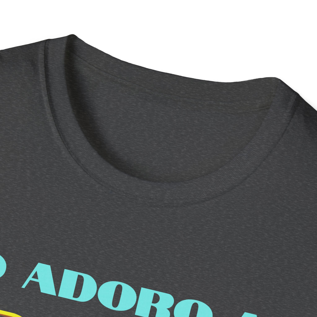 "Yo adoro al Dios verdadero" Camisa Retro —  "Y estos tres son uno" 1Juan 5:7
