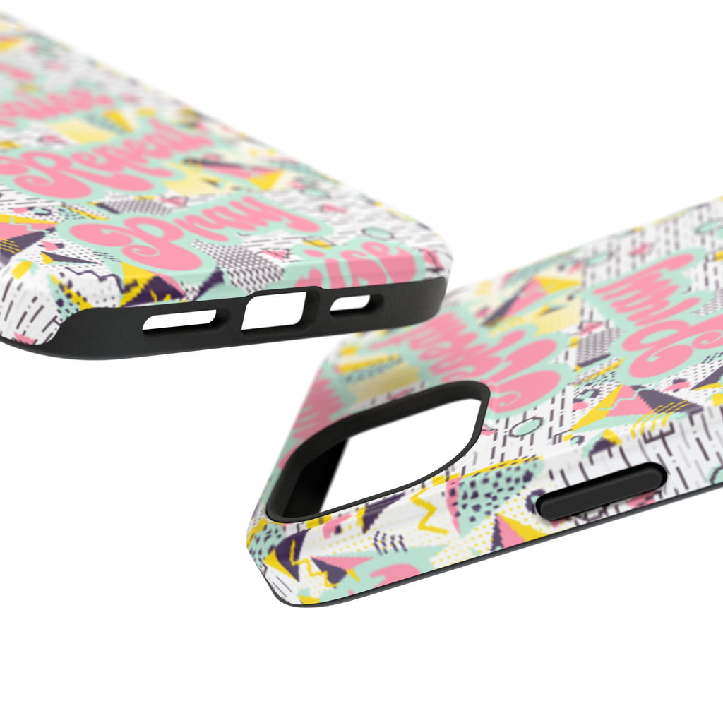 Retro Pray Praise Repeat Women's  Phone Case- Impact-Resistant Cases