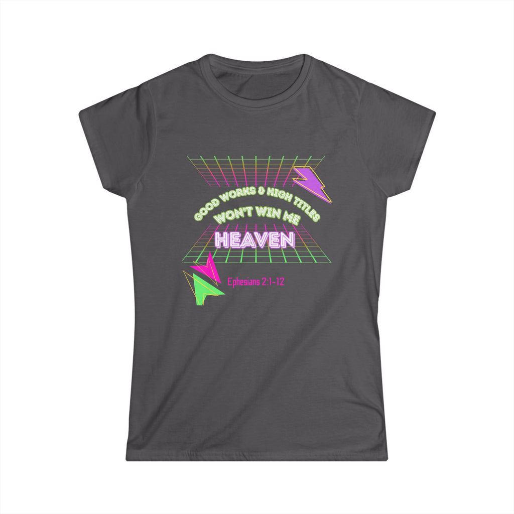 Woman's "Good works" Retro Tee— Ephesians 2:1-12 Retro Christian T-Shirt