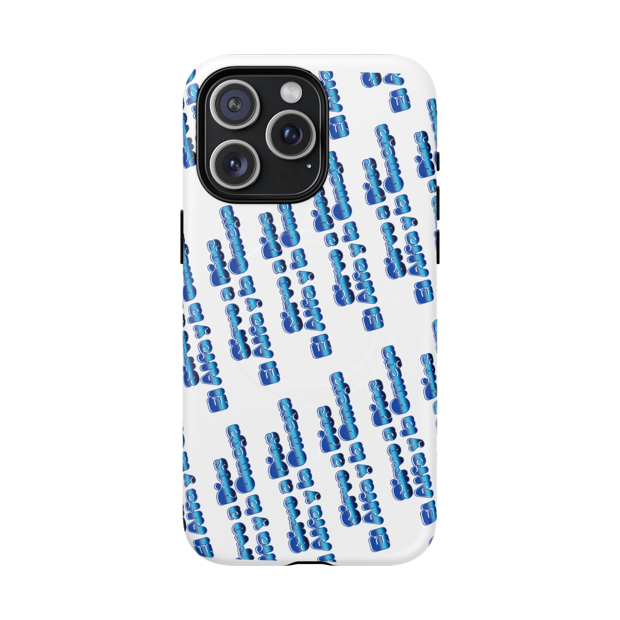 Magnetico Protección de Telefono — 'Yo sirvo a Dios el Alfa y Omega