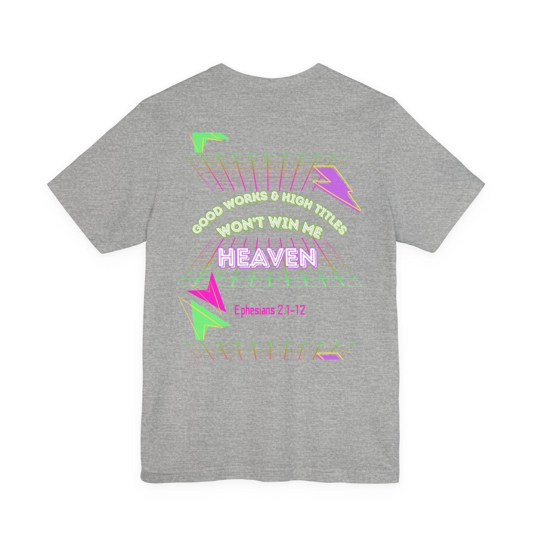 Woman's "Good works" Retro Tee— Ephesians 2:1-12 Retro Christian T-Shirt