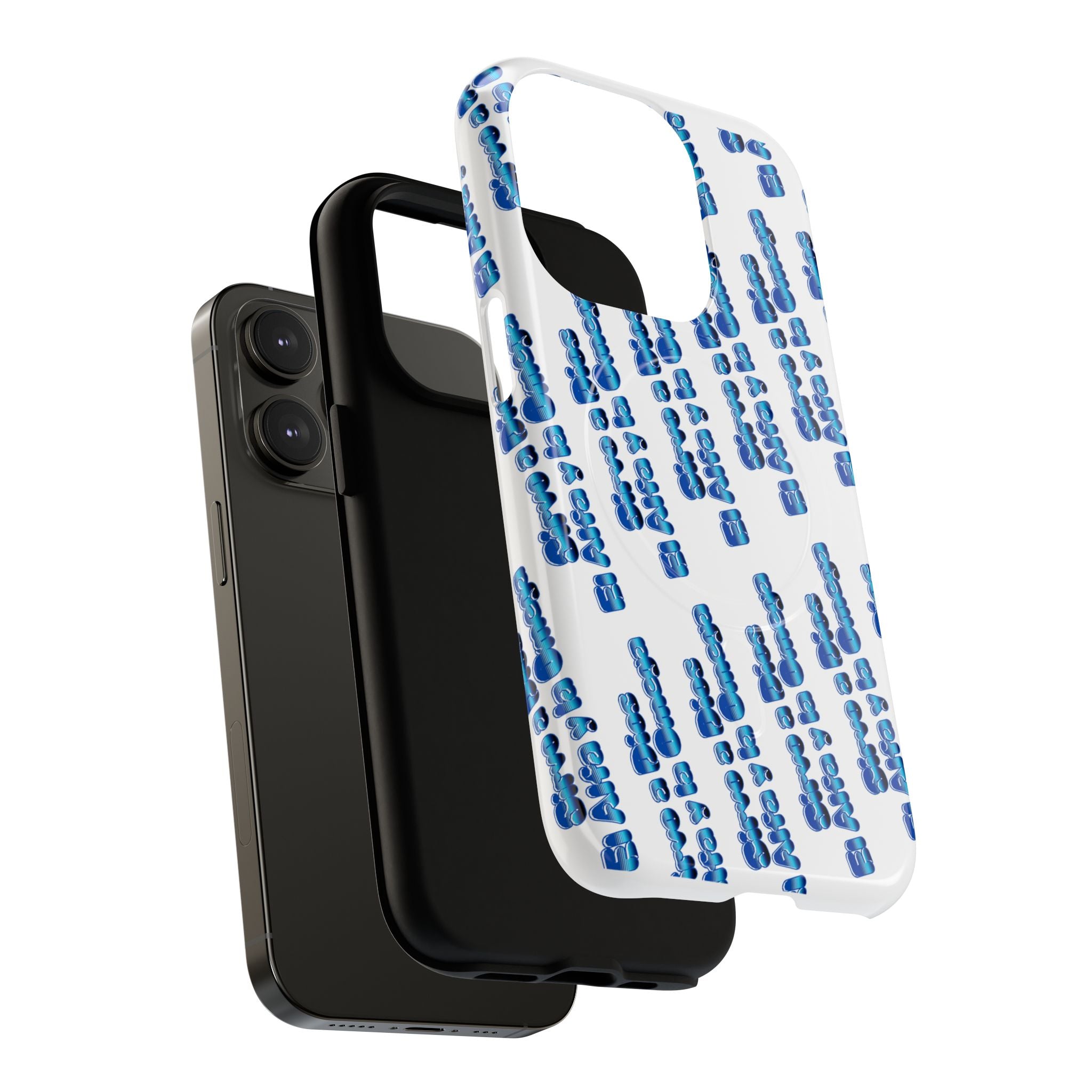 Magnetico Protección de Telefono — 'Yo sirvo a Dios el Alfa y Omega