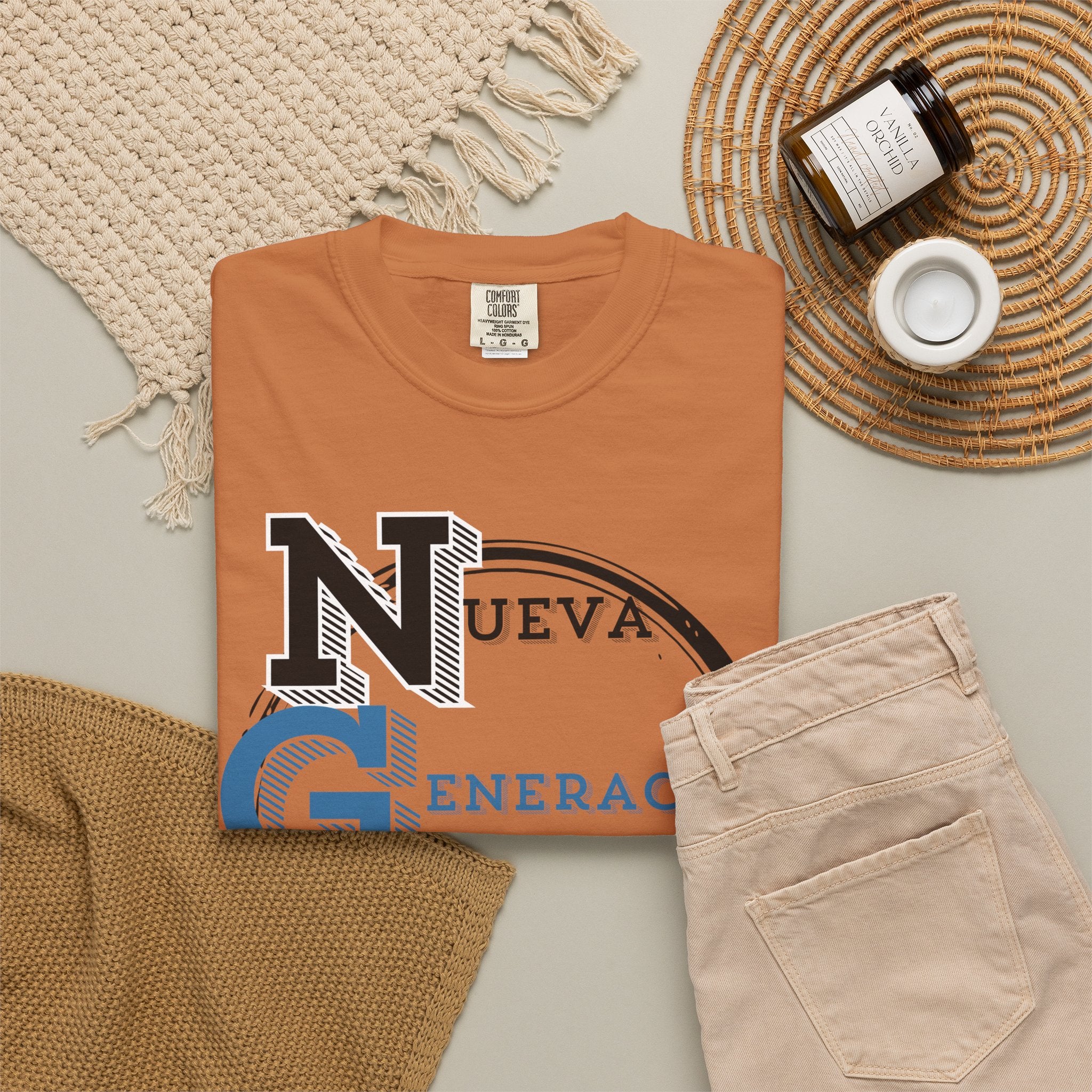 Romanos 1:16 Camisa de Hombres  — "Nueva Generación" Faith T‑Shirt