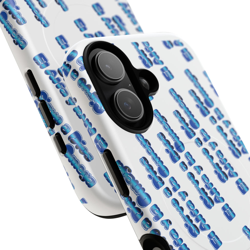 Magnetico Protección de Telefono — 'Yo sirvo a Dios el Alfa y Omega