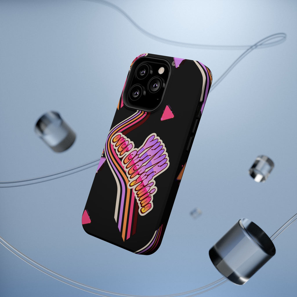 Retro 'YHVH over everything' Magnetic Phone Case — Impact-Resistant Protective Cover