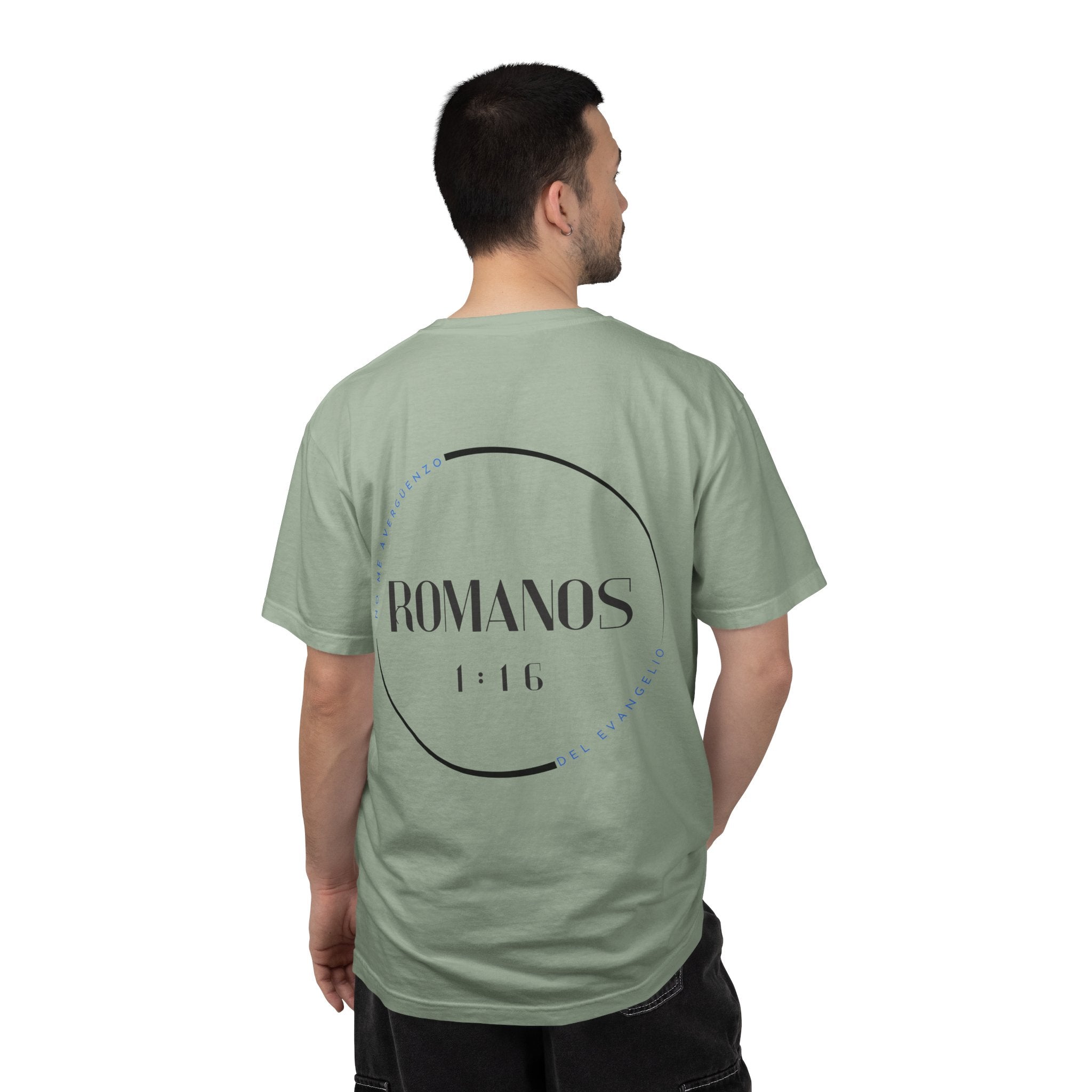 Romanos 1:16 Camisa de Hombres  — "Nueva Generación" Faith T‑Shirt