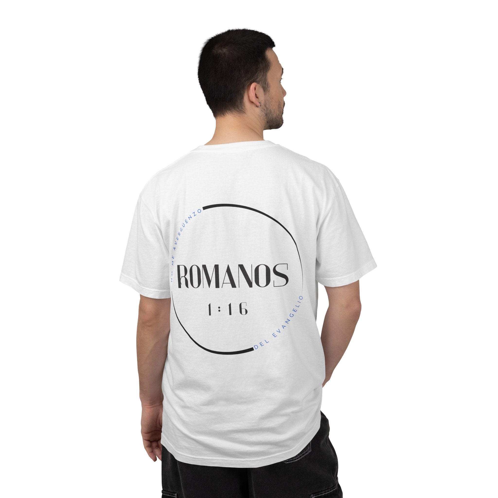Romanos 1:16 Camisa de Hombres  — "Nueva Generación" Faith T‑Shirt