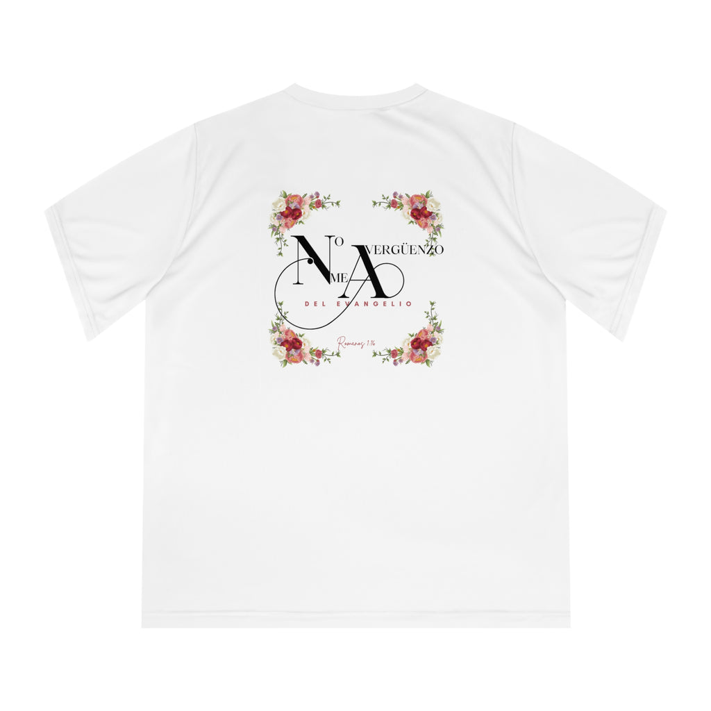 Woman's Spanish Floral Tee — "Nueva generación con una antigua visión"
