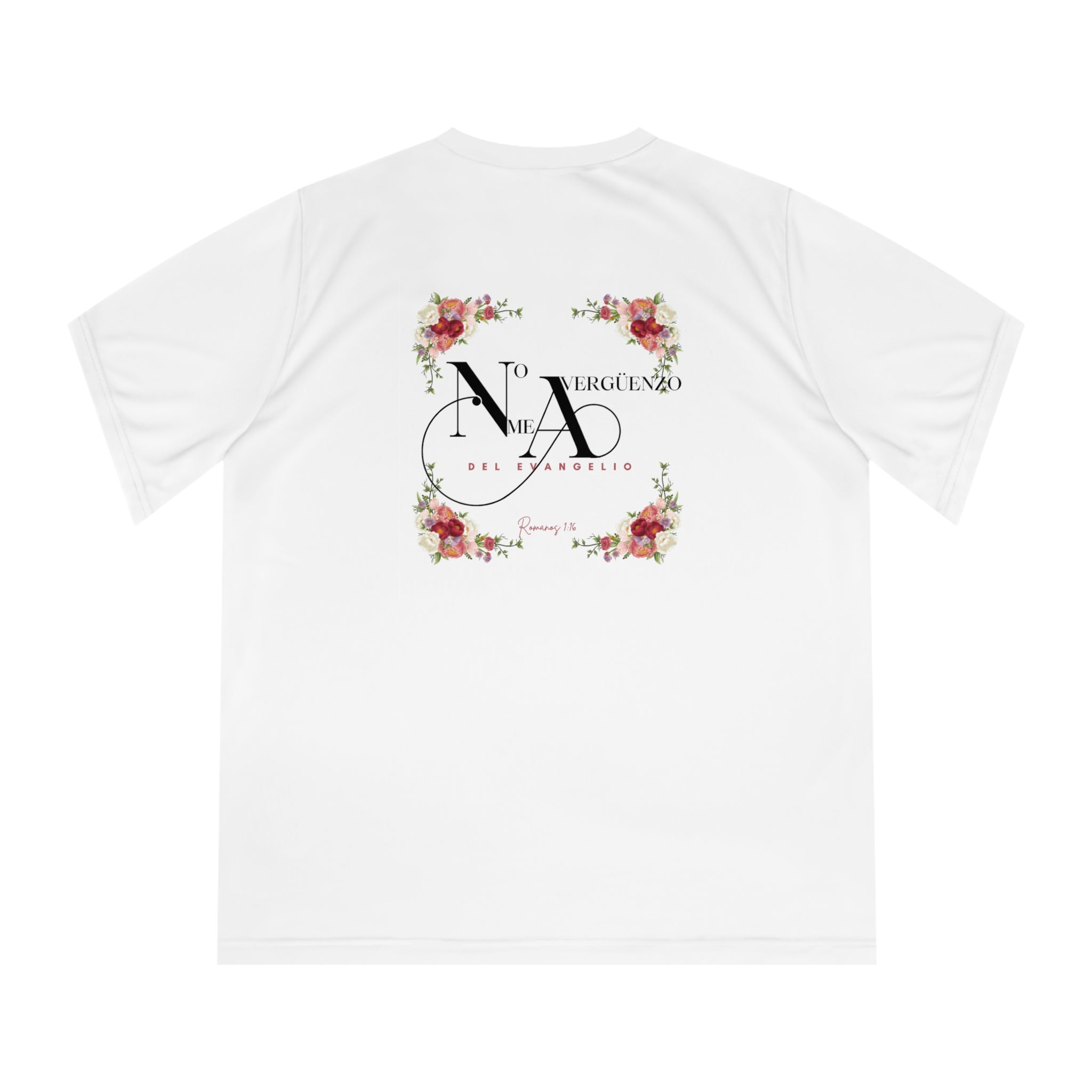 Woman's Spanish Floral Tee — "Nueva generación con una antigua visión"