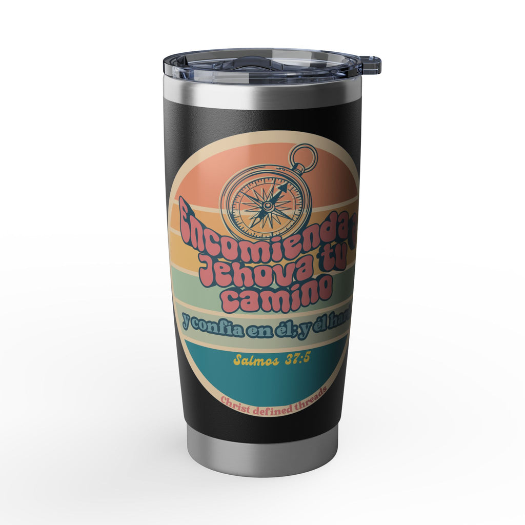 Tumbler - "Encomienda a Jehová tu camino" Diseño Feminina