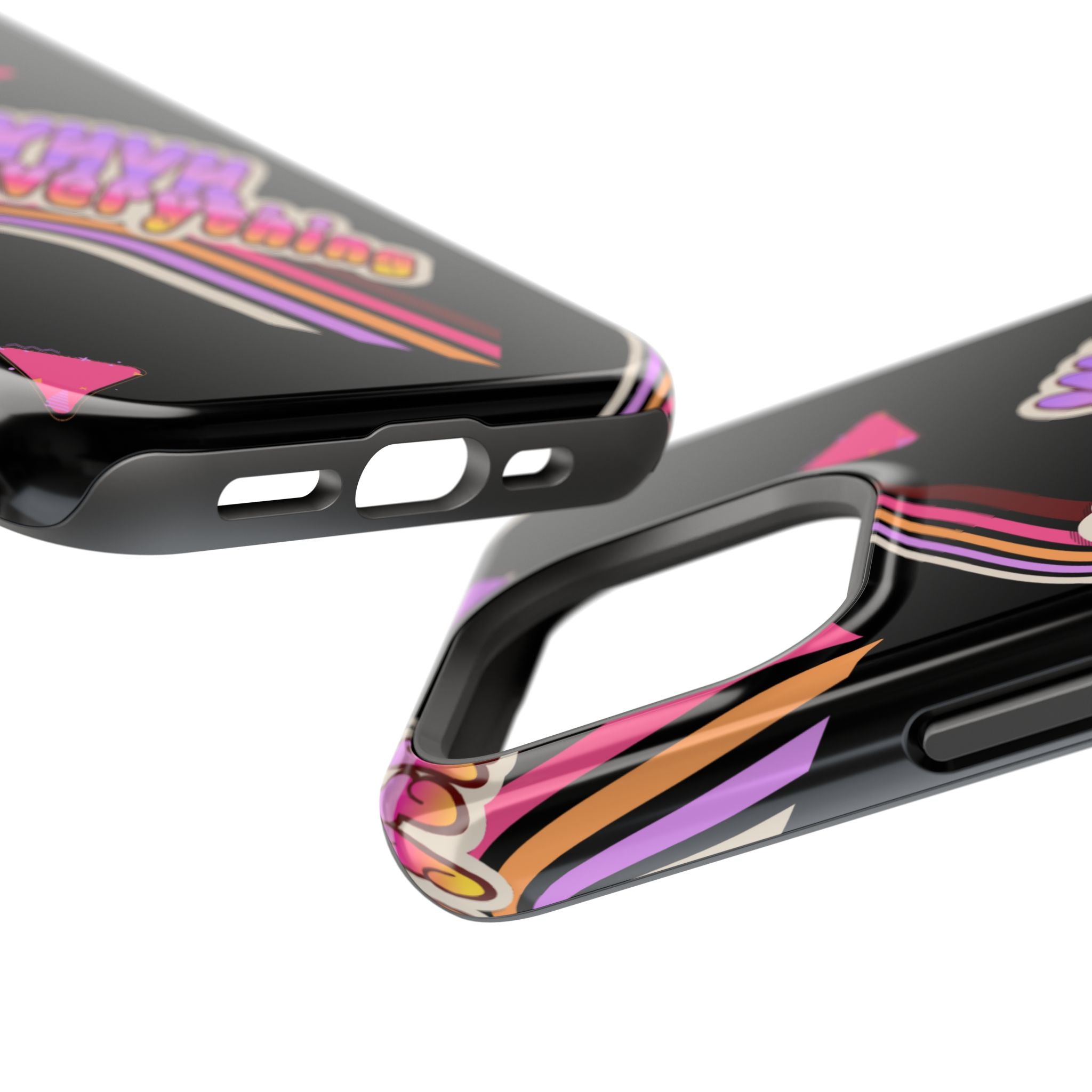 Retro 'YHVH over everything' Magnetic Phone Case — Impact-Resistant Protective Cover