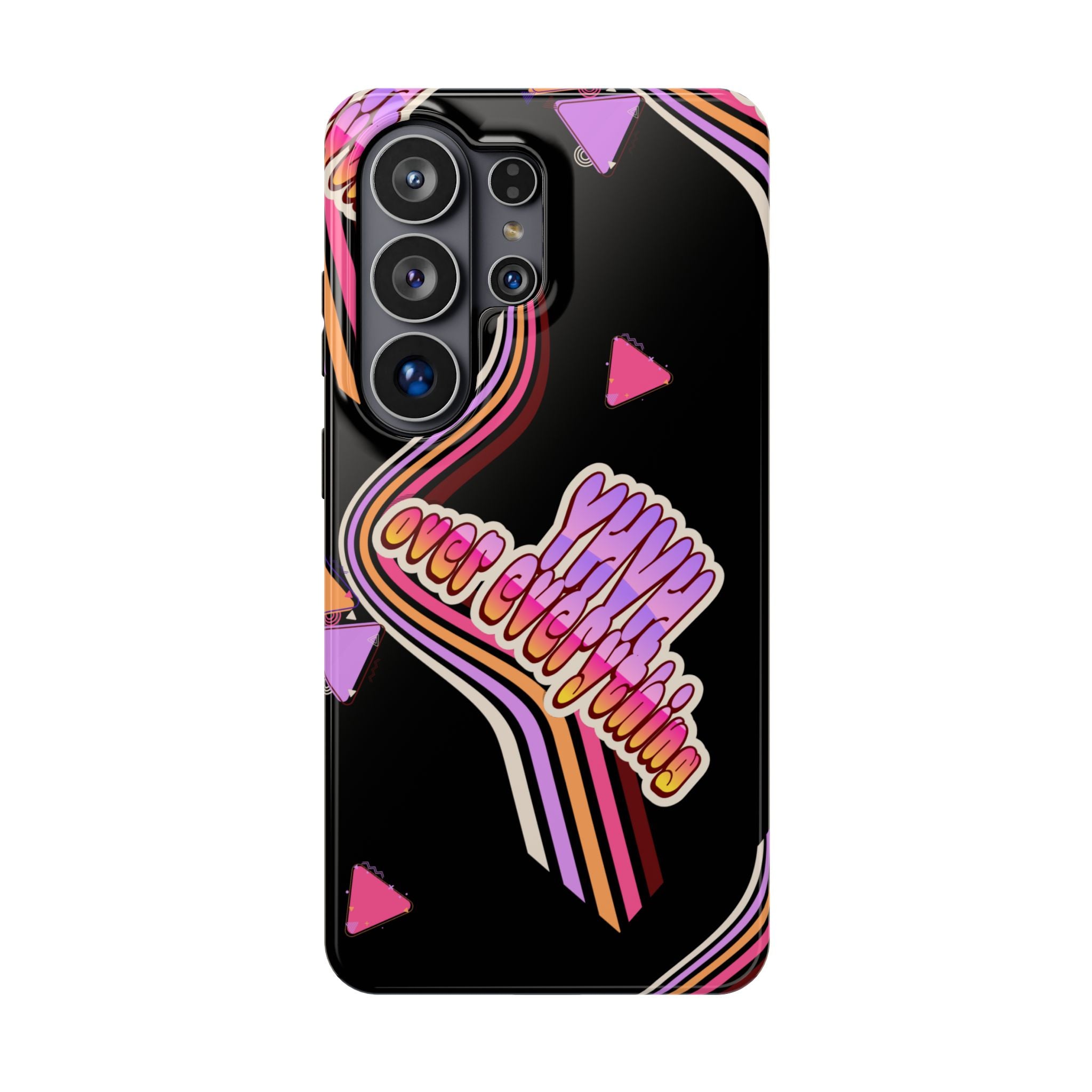 Retro 'YHVH over everything' Magnetic Phone Case — Impact-Resistant Protective Cover