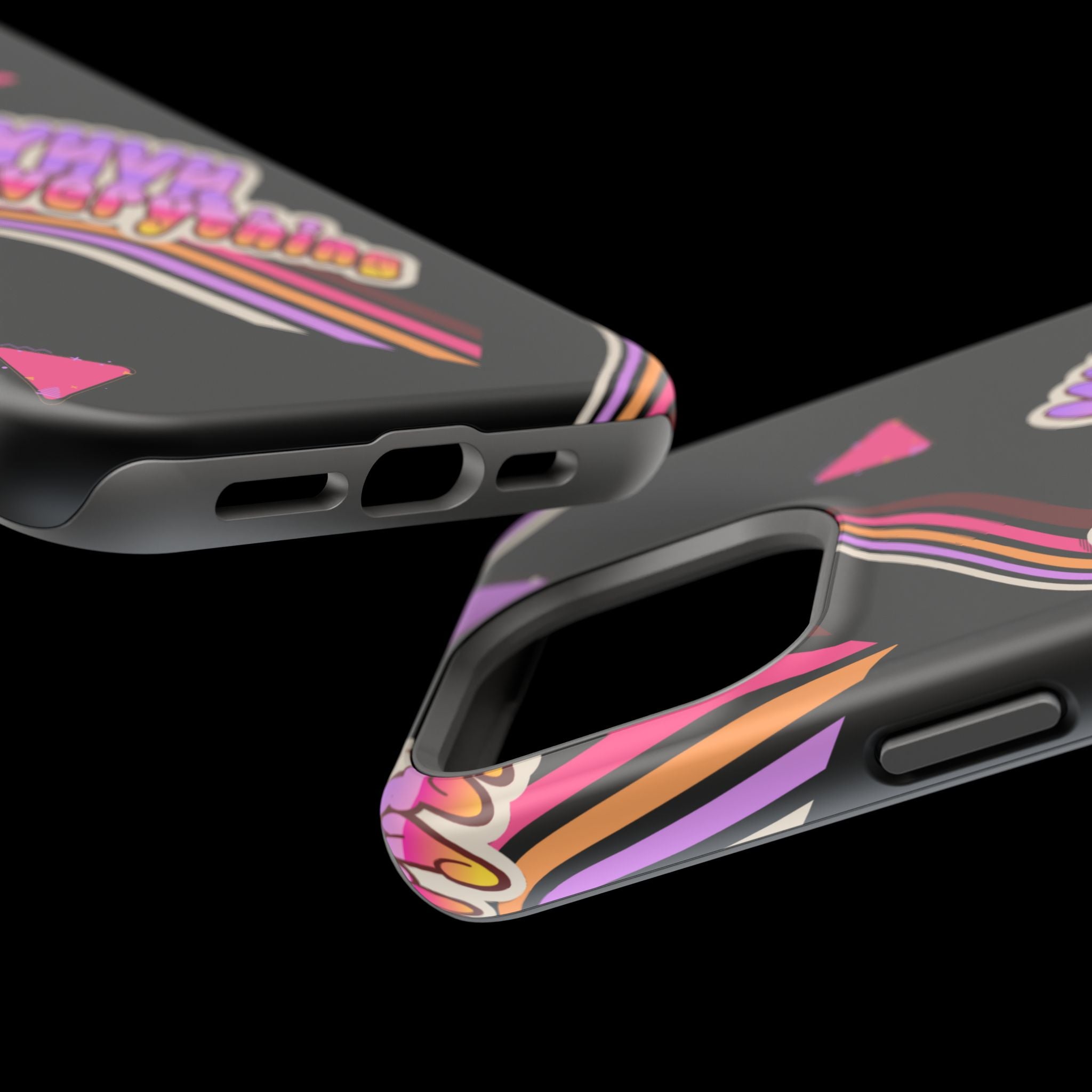 Retro 'YHVH over everything' Magnetic Phone Case — Impact-Resistant Protective Cover