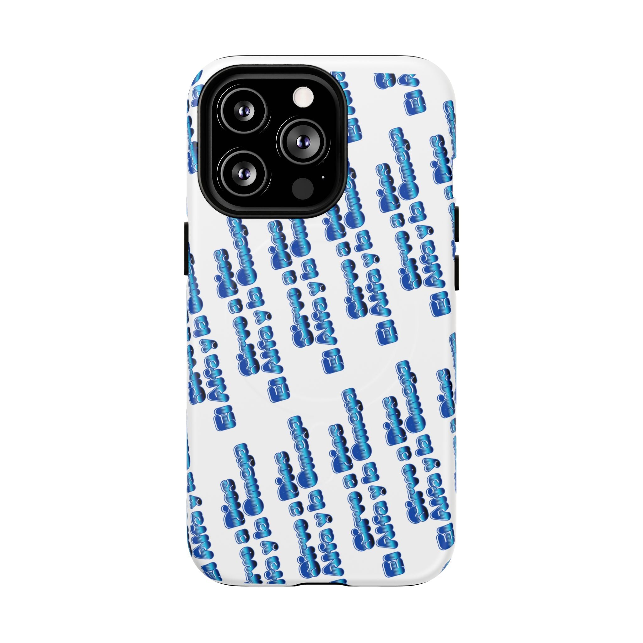 Magnetico Protección de Telefono — 'Yo sirvo a Dios el Alfa y Omega
