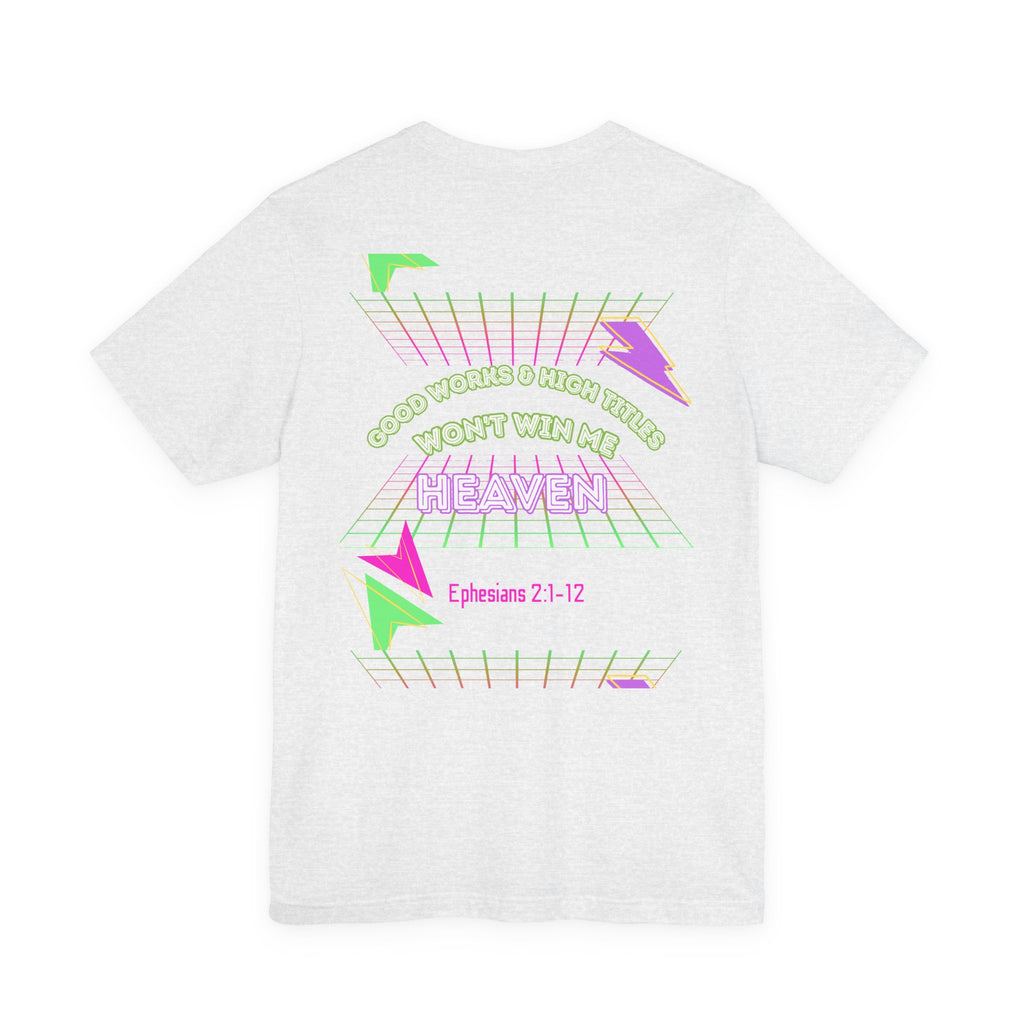 Woman's "Good works" Retro Tee— Ephesians 2:1-12 Retro Christian T-Shirt