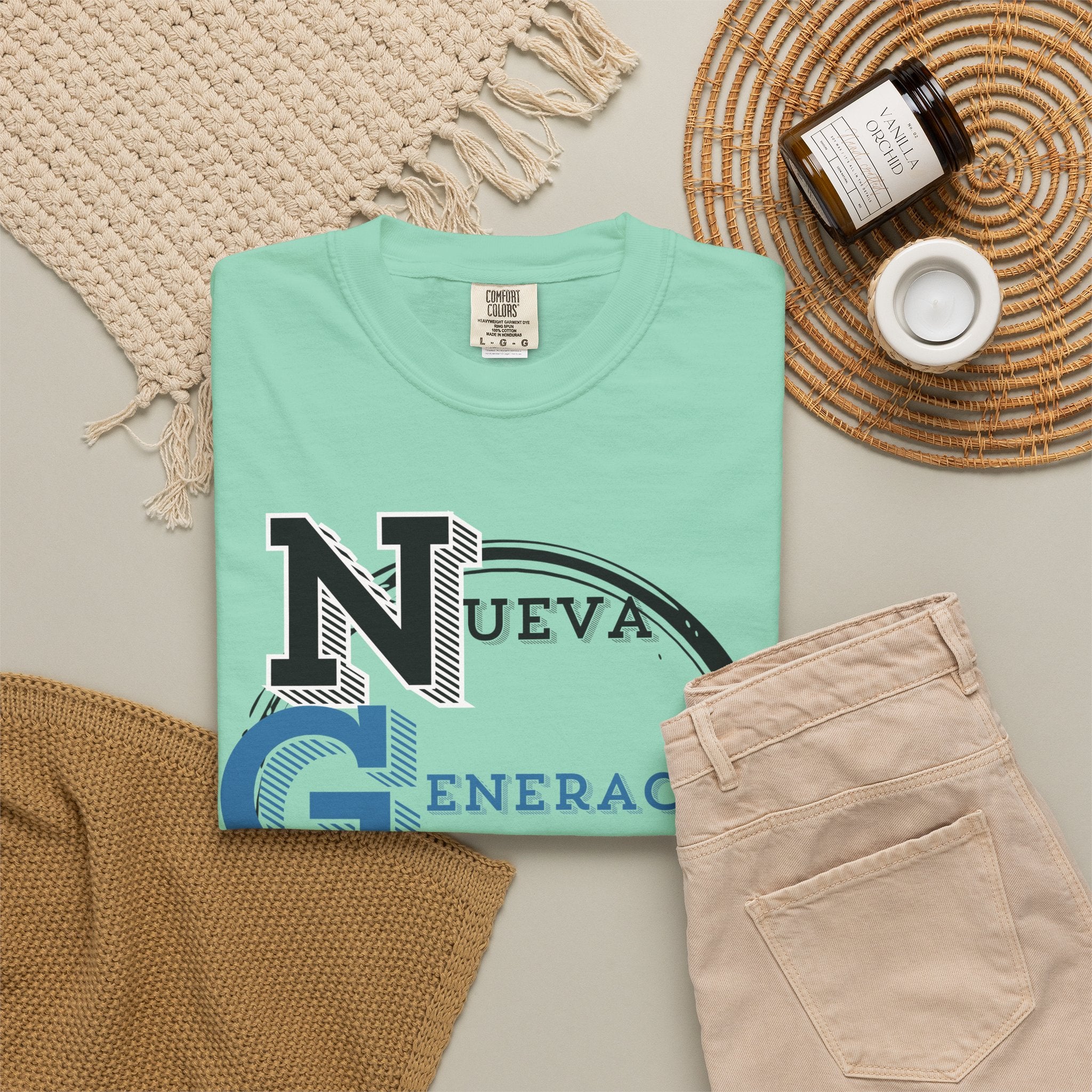 Romanos 1:16 Camisa de Hombres  — "Nueva Generación" Faith T‑Shirt
